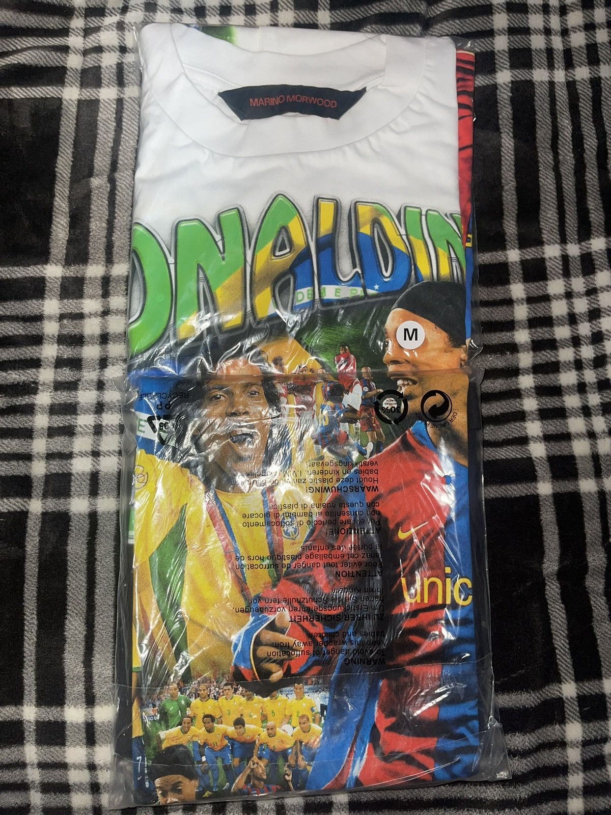 Marino Morwood Marino Morwood Ronaldinho T-Shirt SZ L Size US L / EU 52-54 / 3 - 6 Thumbnail