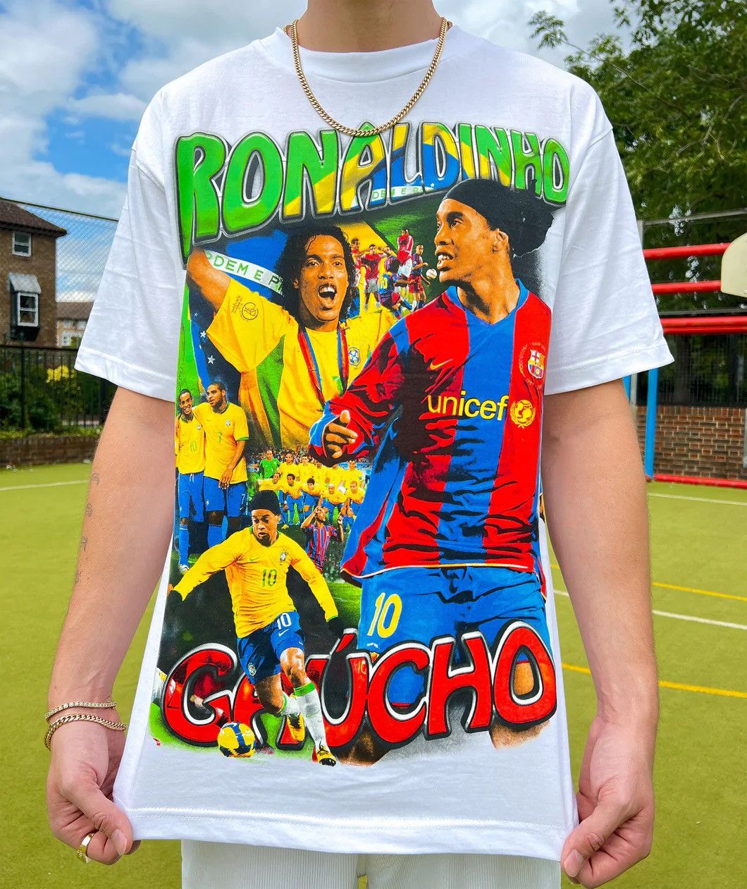 Marino Morwood Marino Morwood Ronaldinho T-Shirt SZ L Size US L / EU 52-54 / 3 - 5 Thumbnail