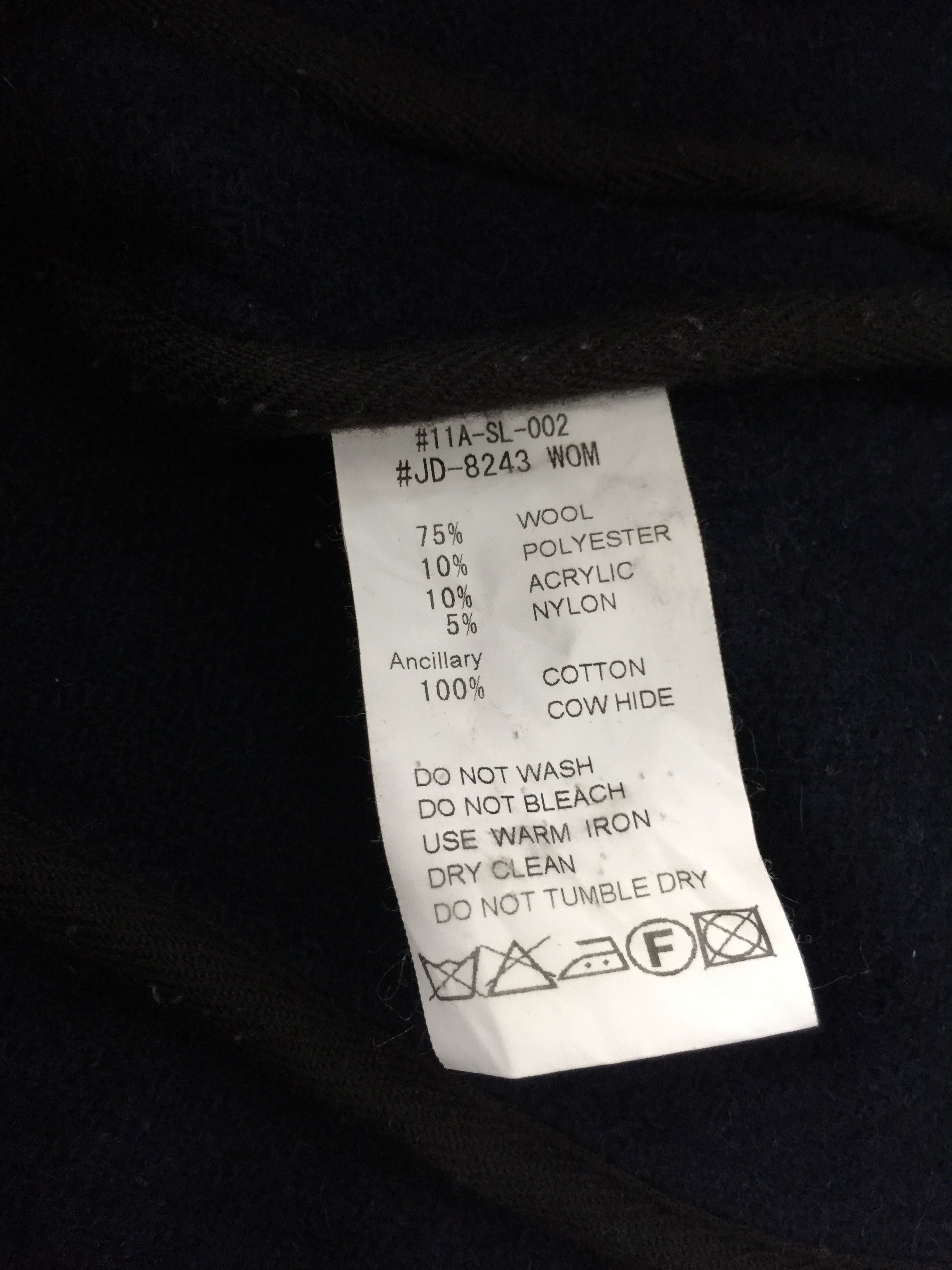 Danton Danton 🇫🇷 Workwear Mock Neck Cow Hide Jacket Size US S / EU 44-46 / 1 - 5 Thumbnail