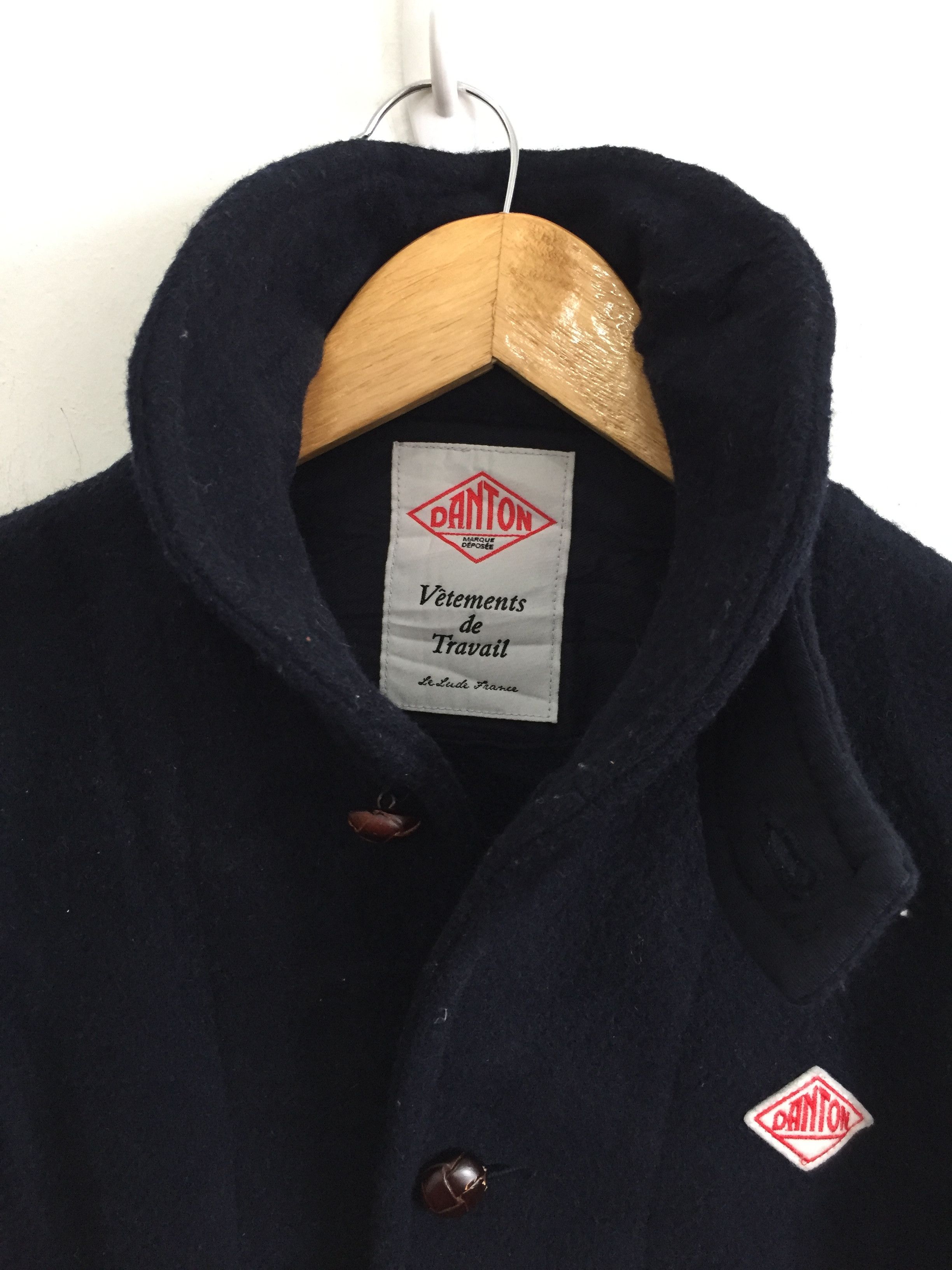 Danton Danton 🇫🇷 Workwear Mock Neck Cow Hide Jacket Size US S / EU 44-46 / 1 - 3 Thumbnail
