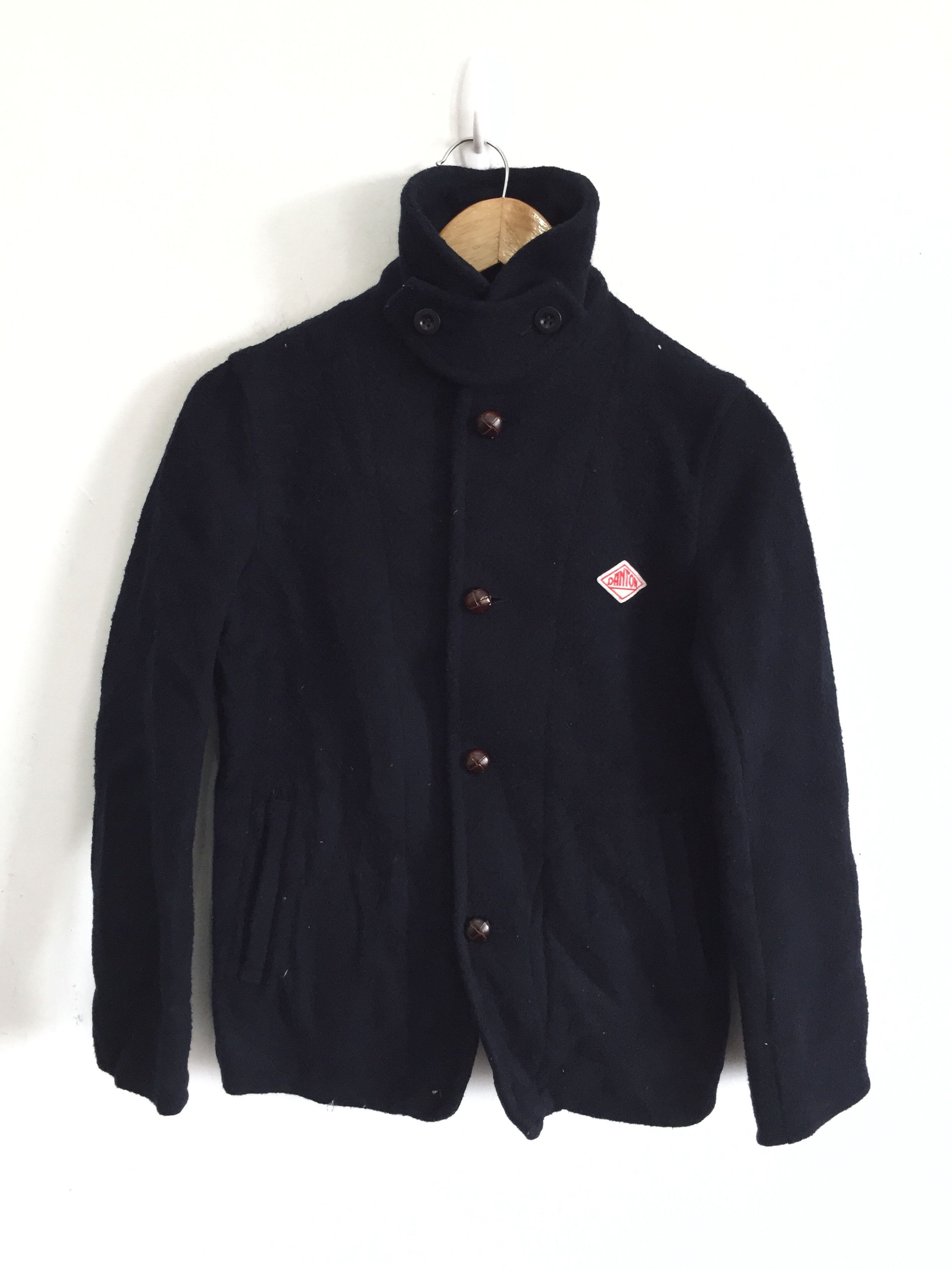 Danton Danton 🇫🇷 Workwear Mock Neck Cow Hide Jacket Size US S / EU 44-46 / 1 - 1 Thumbnail