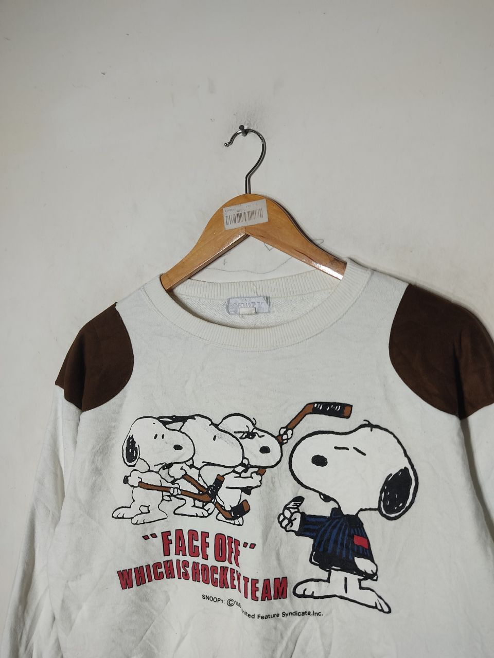 Peanuts × Syndicate × Vintage VINTAGE PEANUT SNOOPY PATCHES SWEATSHIRT Size US M / EU 48-50 / 2 - 2 Thumbnail