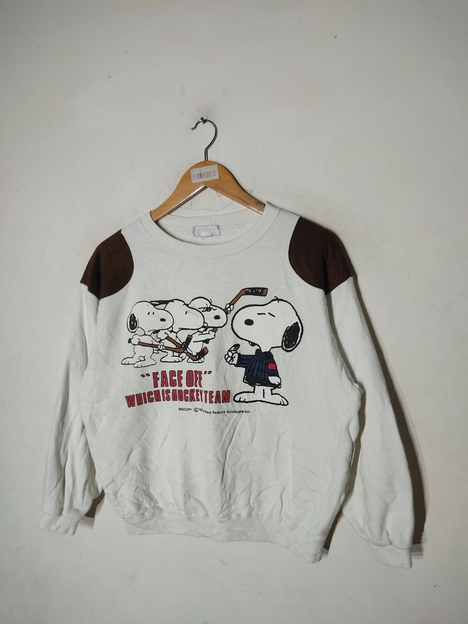Peanuts × Syndicate × Vintage VINTAGE PEANUT SNOOPY PATCHES SWEATSHIRT Size US M / EU 48-50 / 2 - 1 Thumbnail