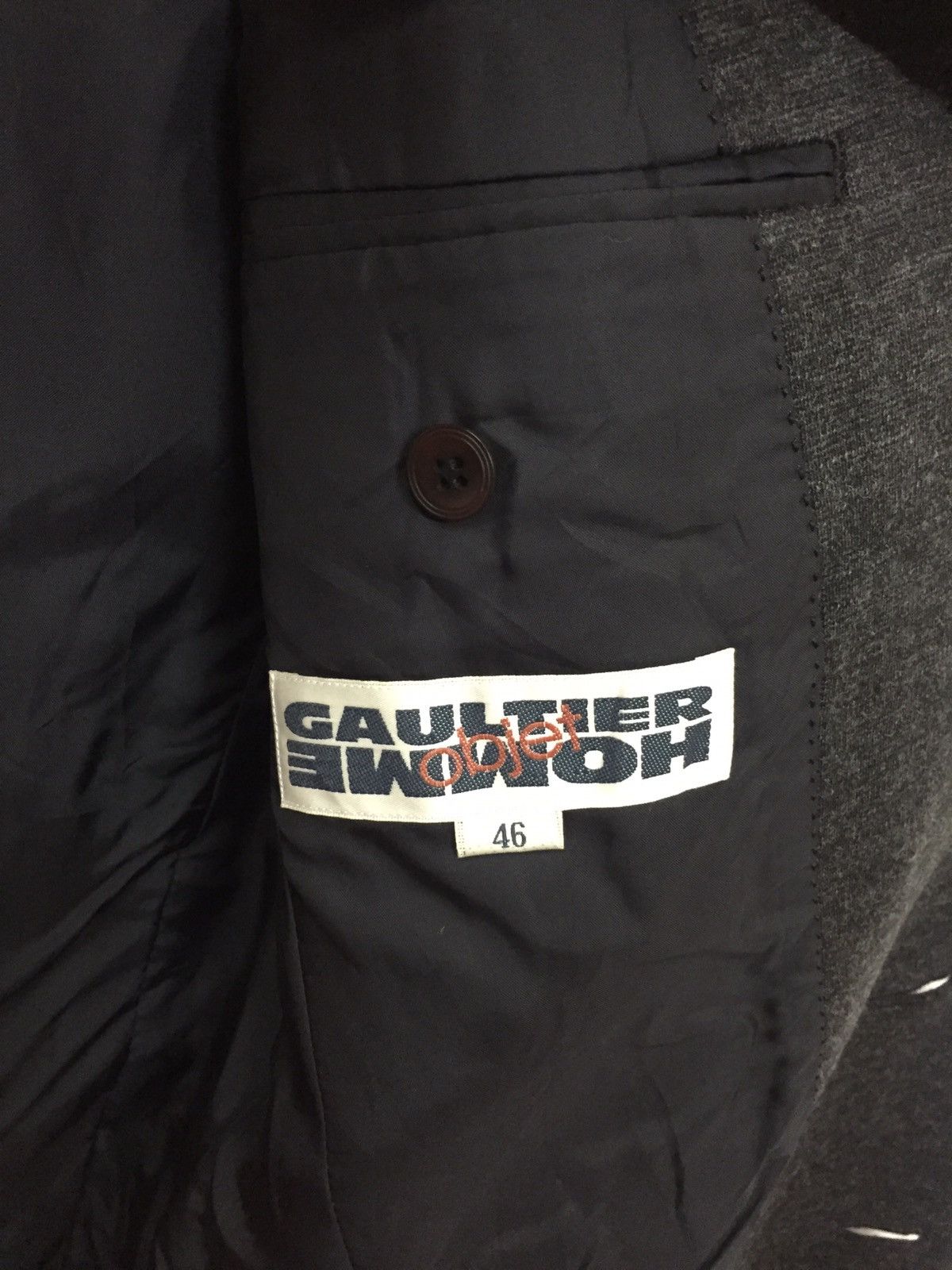 Jean Paul Gaultier Jean Paul Gaultier Homme Gentleman Button Overcoat Jacket Size US M / EU 48-50 / 2 - 5 Thumbnail