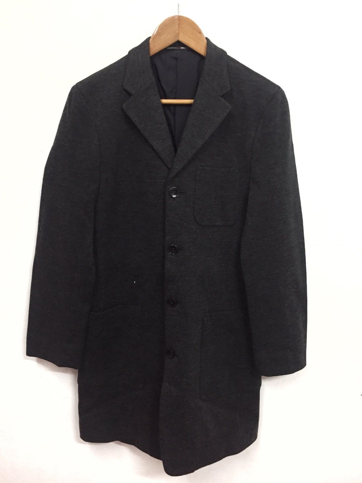 Jean Paul Gaultier Jean Paul Gaultier Homme Gentleman Button Overcoat Jacket Size US M / EU 48-50 / 2 - 1 Thumbnail