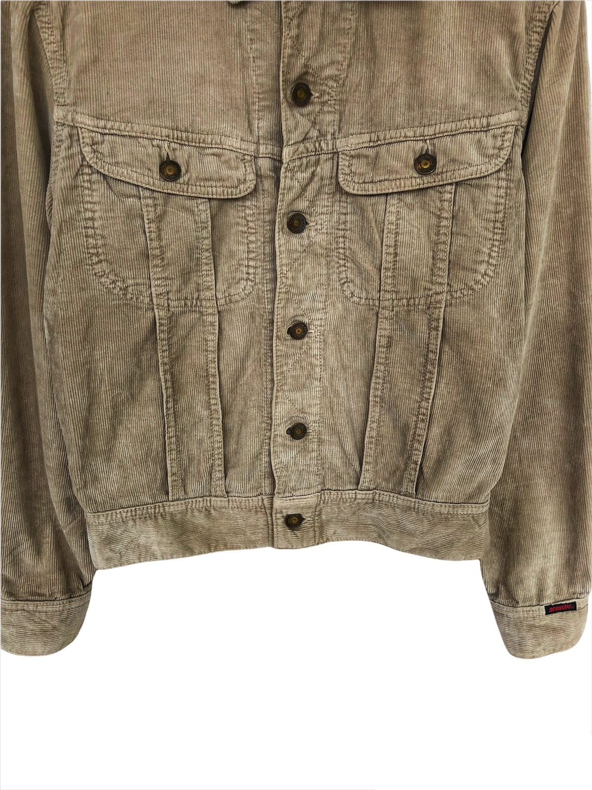 Tenderloin RARE🔥90s Acoustic 🇯🇵 Type 3 Velvet Trucker Jacket Size US S / EU 44-46 / 1 - 3 Thumbnail