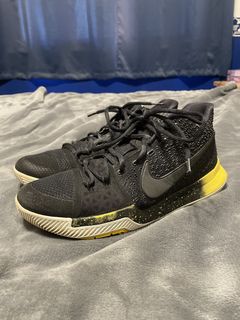 Kyrie 3 hot sale black yellow