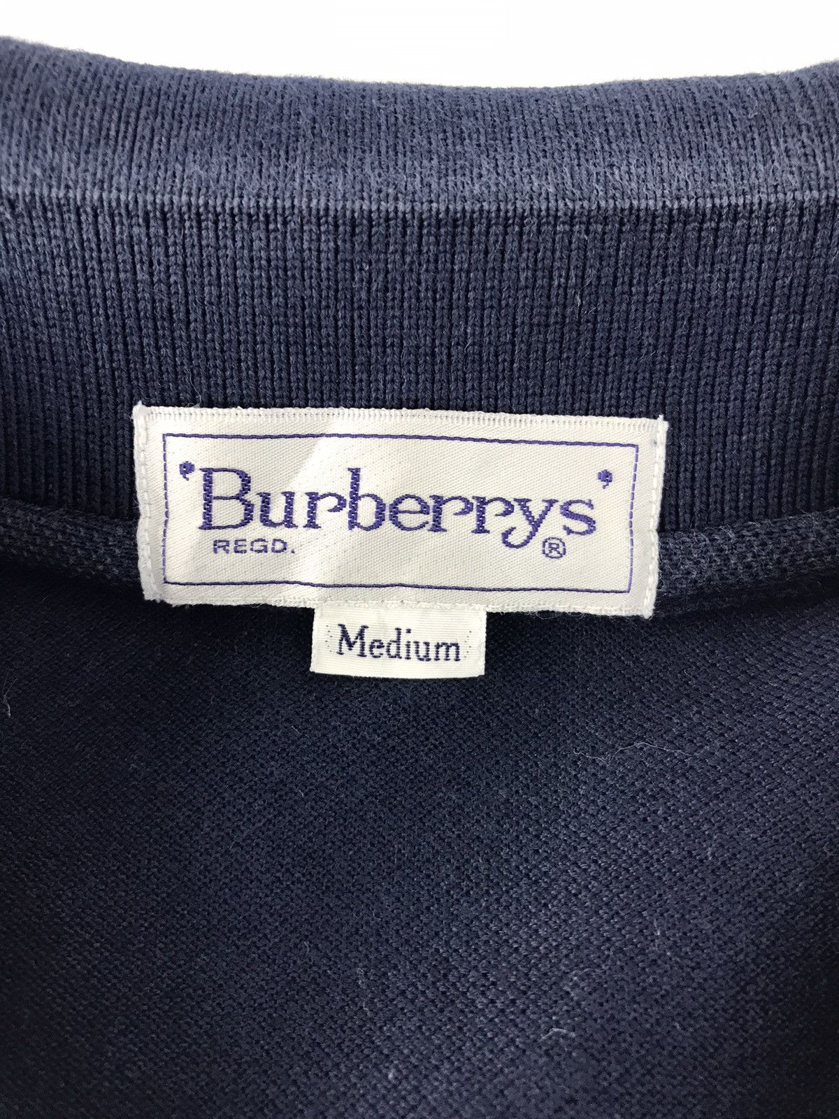 Burberry Burberrys Simple Singgle Pocket Logo Polo Tee Size US M / EU 48-50 / 2 - 5 Thumbnail
