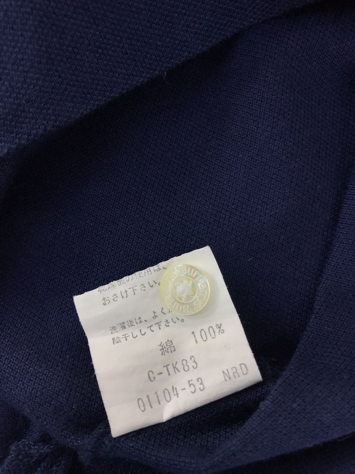 Burberry Burberrys Simple Singgle Pocket Logo Polo Tee Size US M / EU 48-50 / 2 - 7 Thumbnail