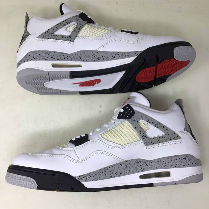 Jordan Brand Air Jordan 4 Retro OG White Cement 2016 | Grailed