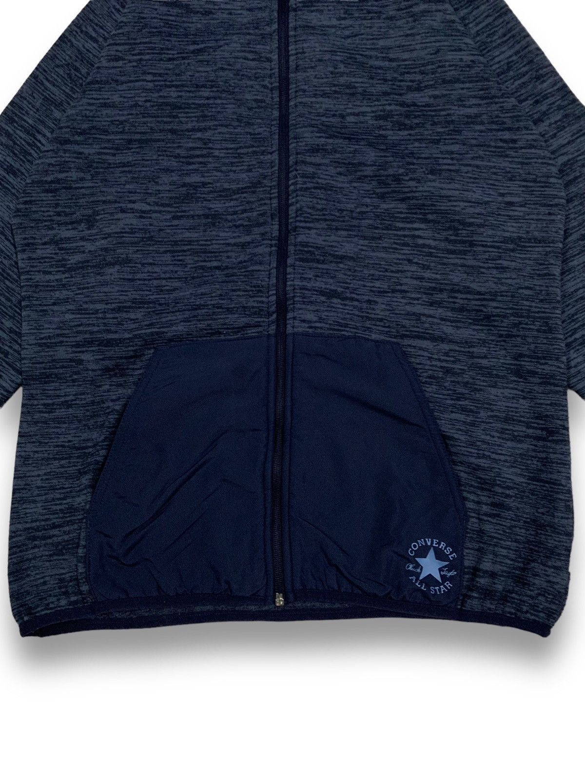 Converse Vintage Converse All Star Chuck Taylor Full Zip Hoodie Size US M / EU 48-50 / 2 - 9 Thumbnail