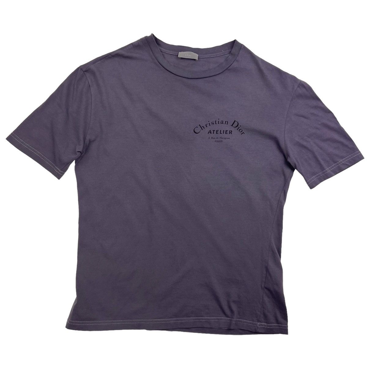 Dior Christian Dior Atelier Purple Dyed T Shirt Size US XS / EU 42 / 0 - 3 Thumbnail