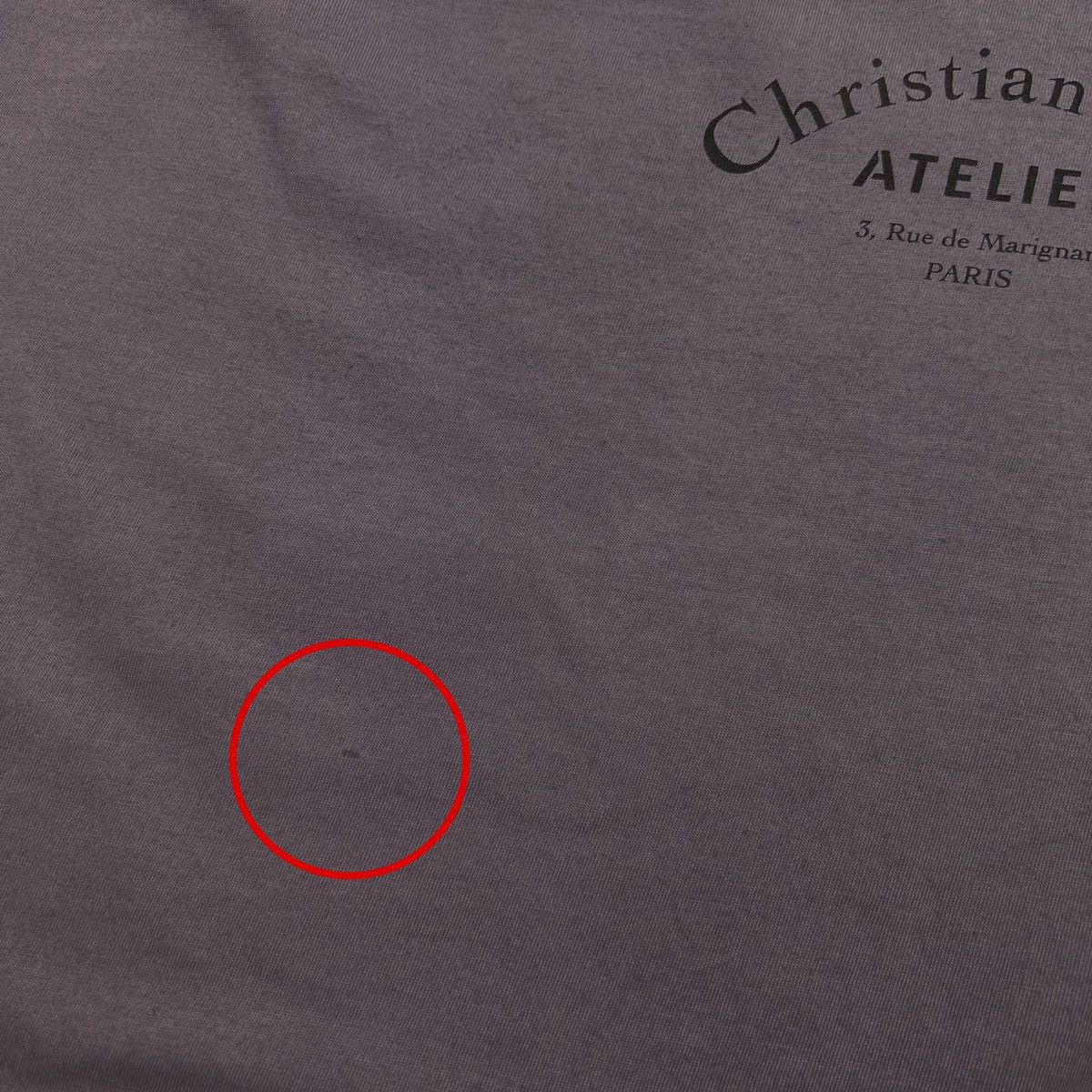 Dior Christian Dior Atelier Purple Dyed T Shirt Size US XS / EU 42 / 0 - 6 Thumbnail