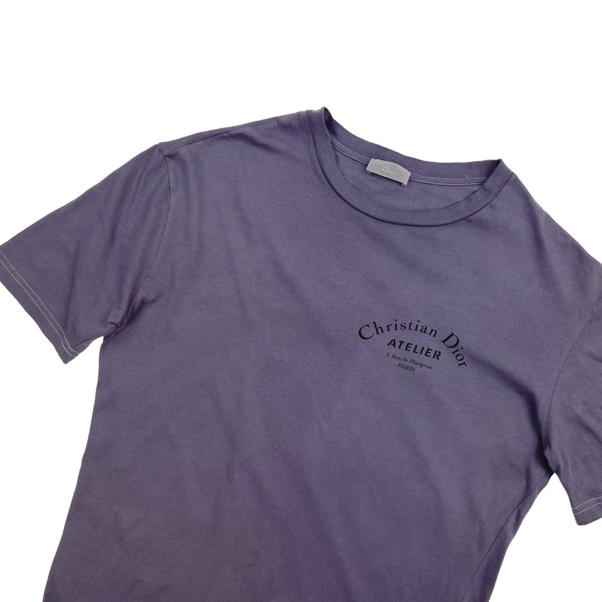 Dior Christian Dior Atelier Purple Dyed T Shirt Size US XS / EU 42 / 0 - 1 Thumbnail