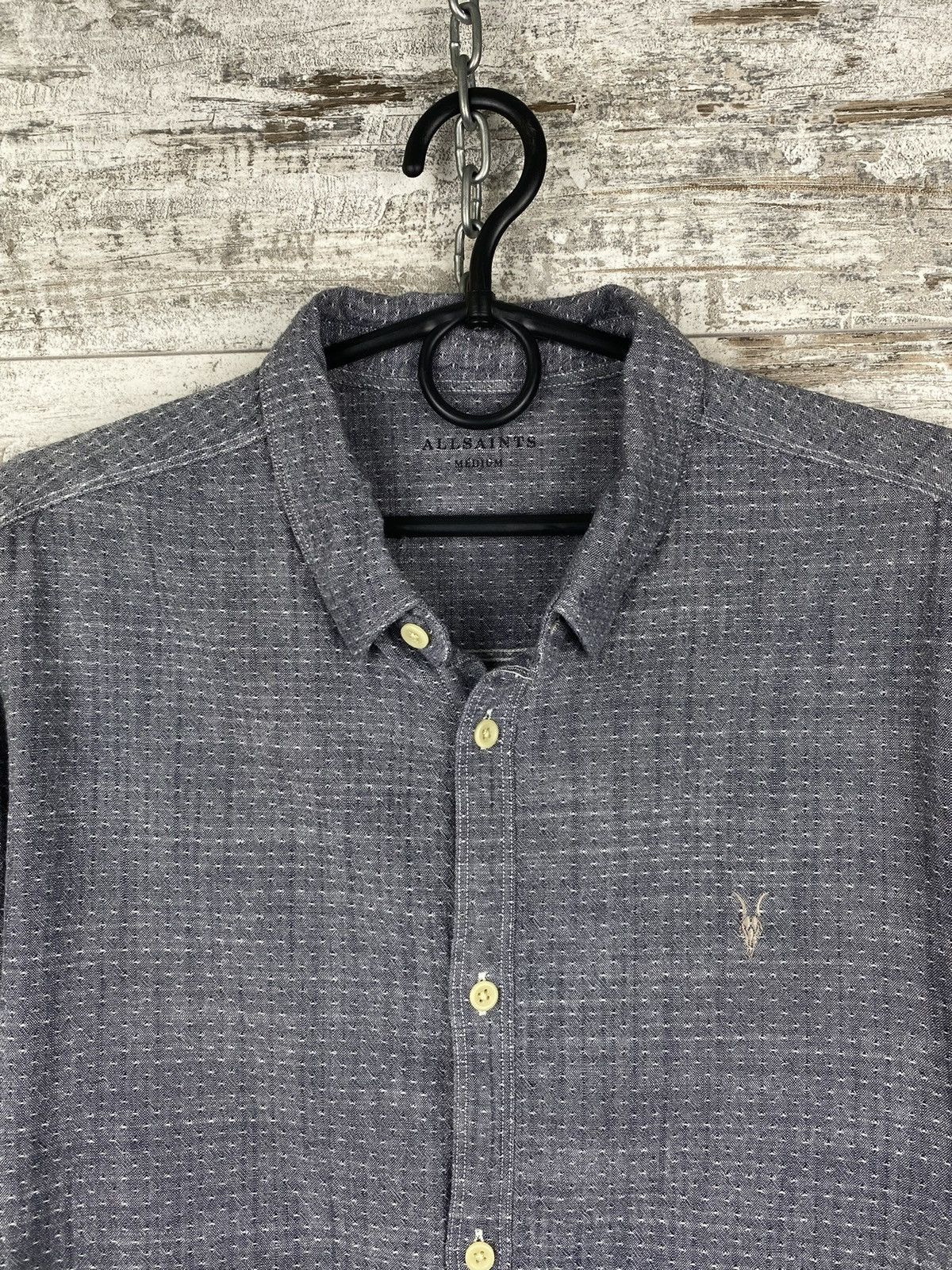 Allsaints × Japanese Brand Men AllSaints Shirts Button Up Hawaiian all saints luxury SS Size US M / EU 48-50 / 2 - 2 Thumbnail