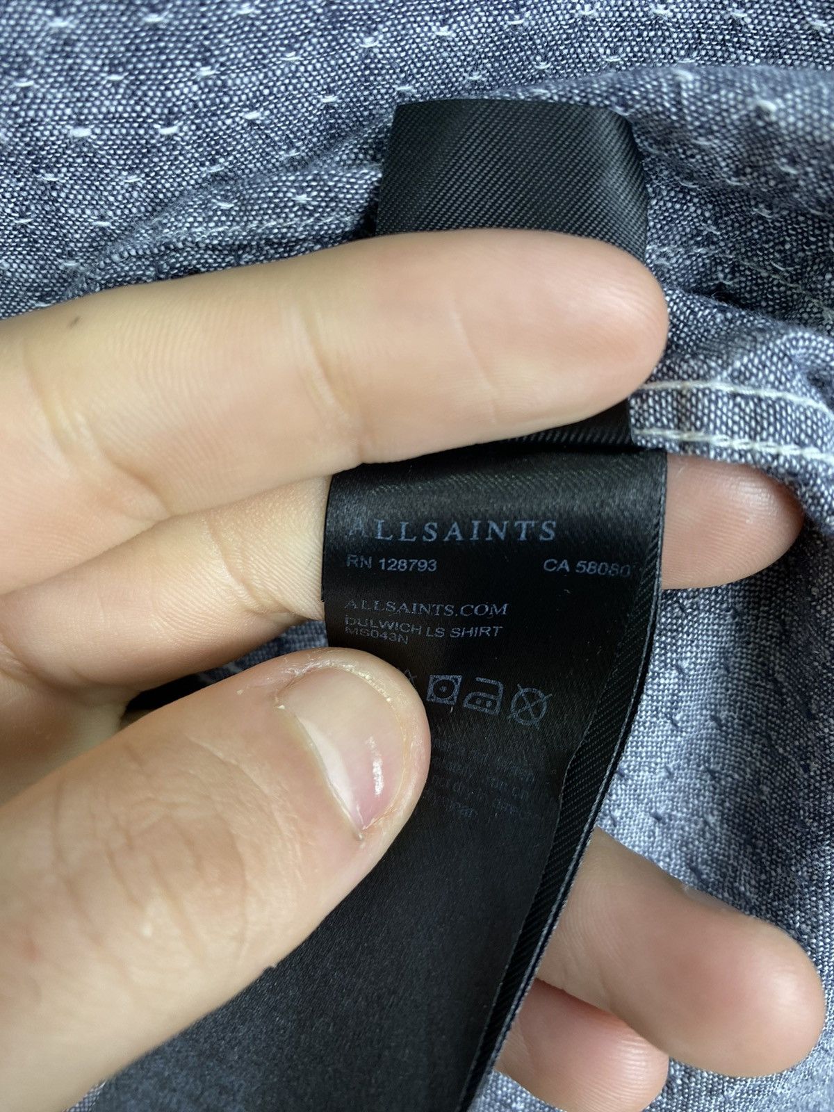 Allsaints × Japanese Brand Men AllSaints Shirts Button Up Hawaiian all saints luxury SS Size US M / EU 48-50 / 2 - 9 Thumbnail