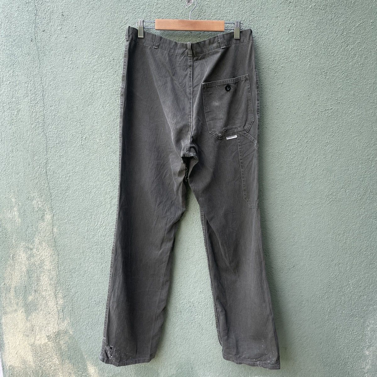 Designer × Other Vintage KEMPEL Fly Button Faded distreesed Trousers Pants Size US 30 / EU 46 - 15 Thumbnail