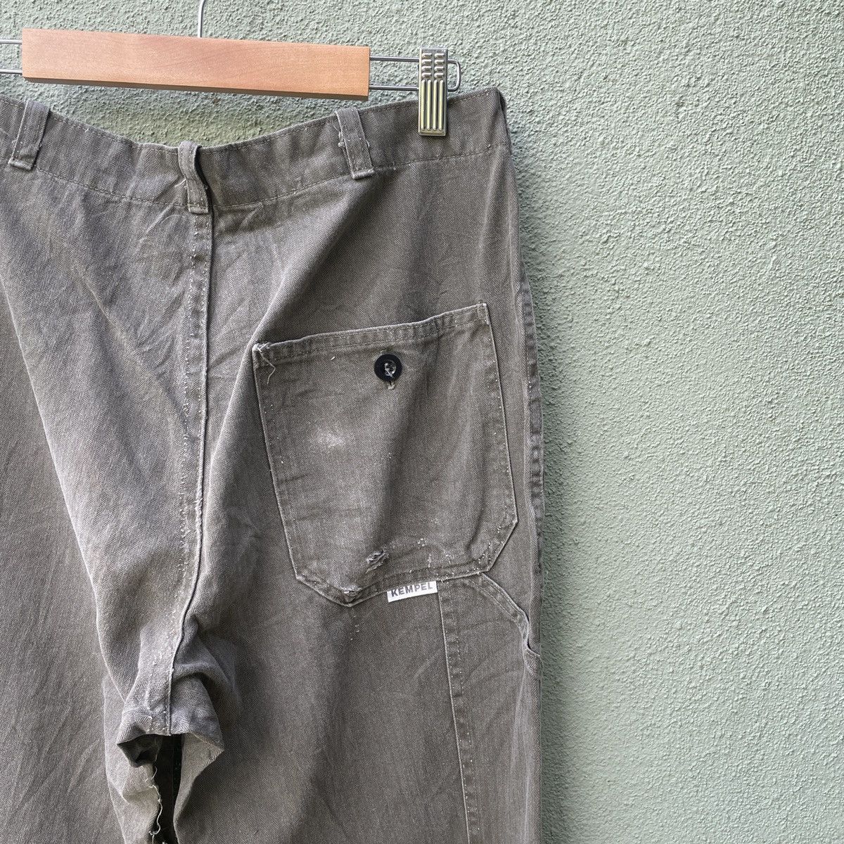 Designer × Other Vintage KEMPEL Fly Button Faded distreesed Trousers Pants Size US 30 / EU 46 - 8 Thumbnail