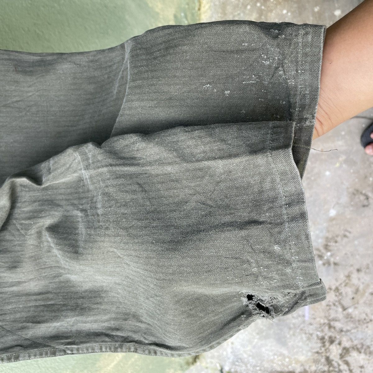 Designer × Other Vintage KEMPEL Fly Button Faded distreesed Trousers Pants Size US 30 / EU 46 - 13 Thumbnail