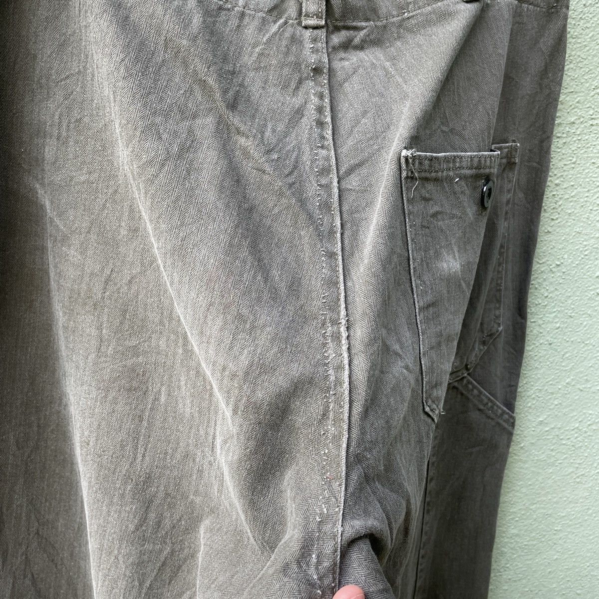 Designer × Other Vintage KEMPEL Fly Button Faded distreesed Trousers Pants Size US 30 / EU 46 - 12 Thumbnail