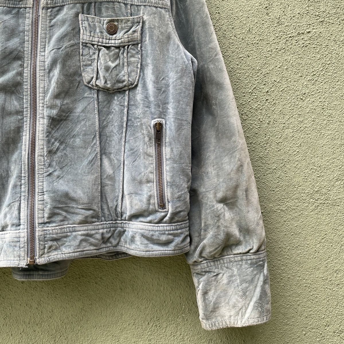 Gap Vintage GAP Sherpa Fleece Inside Zipper Ups Jacket Size US L / EU 52-54 / 3 - 6 Thumbnail