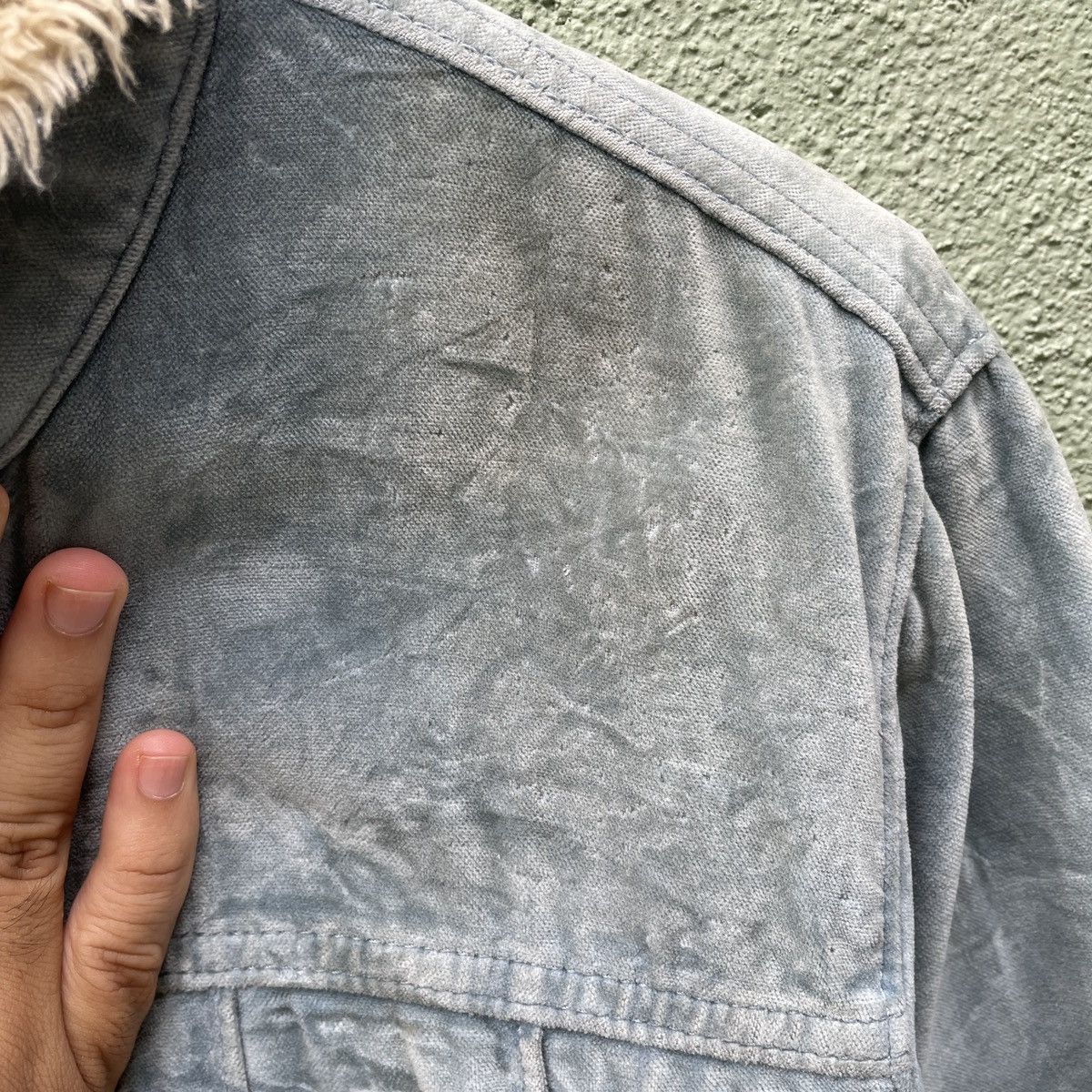 Gap Vintage GAP Sherpa Fleece Inside Zipper Ups Jacket Size US L / EU 52-54 / 3 - 7 Thumbnail