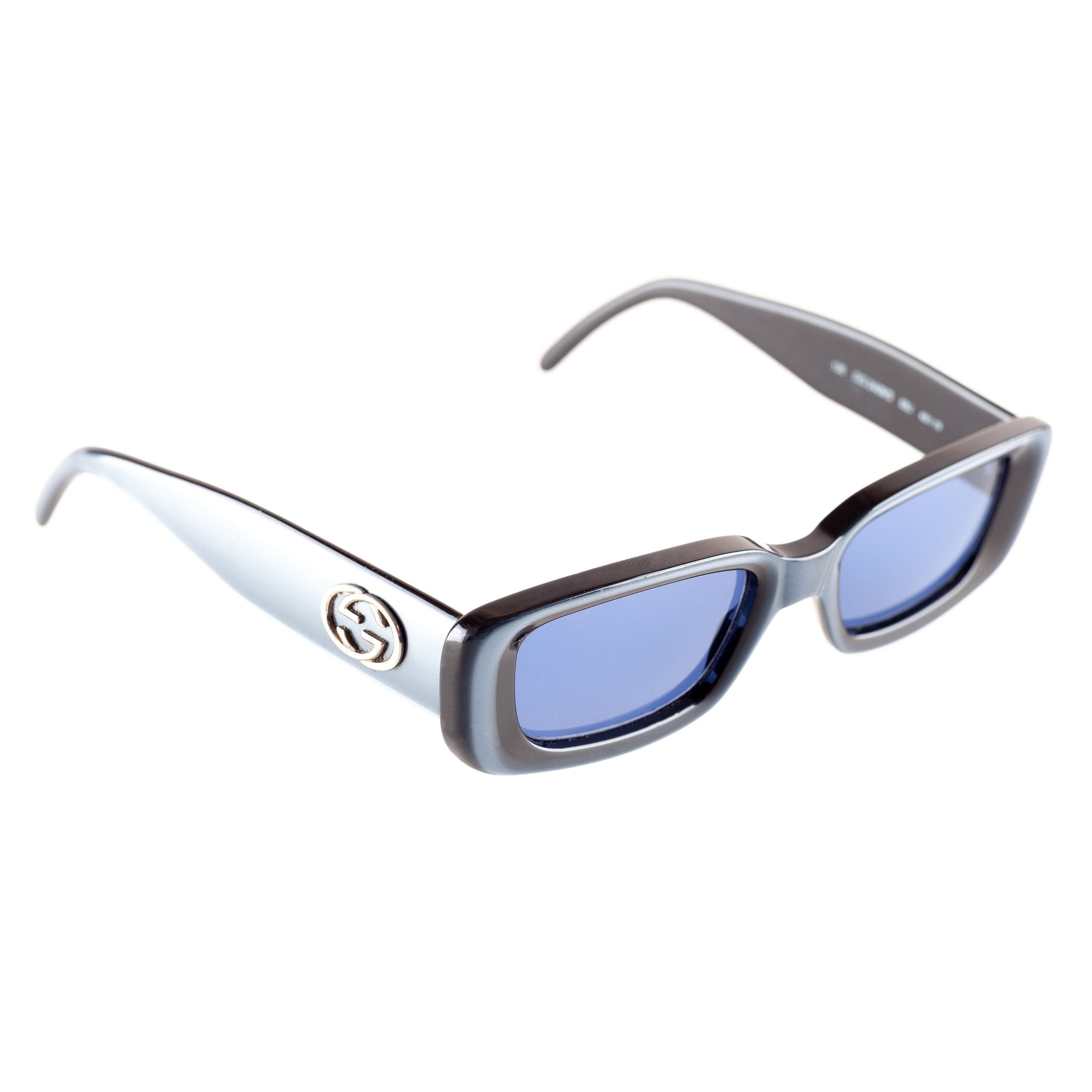 Gucci Gucci GG 2409/S Blue Ash Sunglasses Size ONE SIZE - 1 Thumbnail