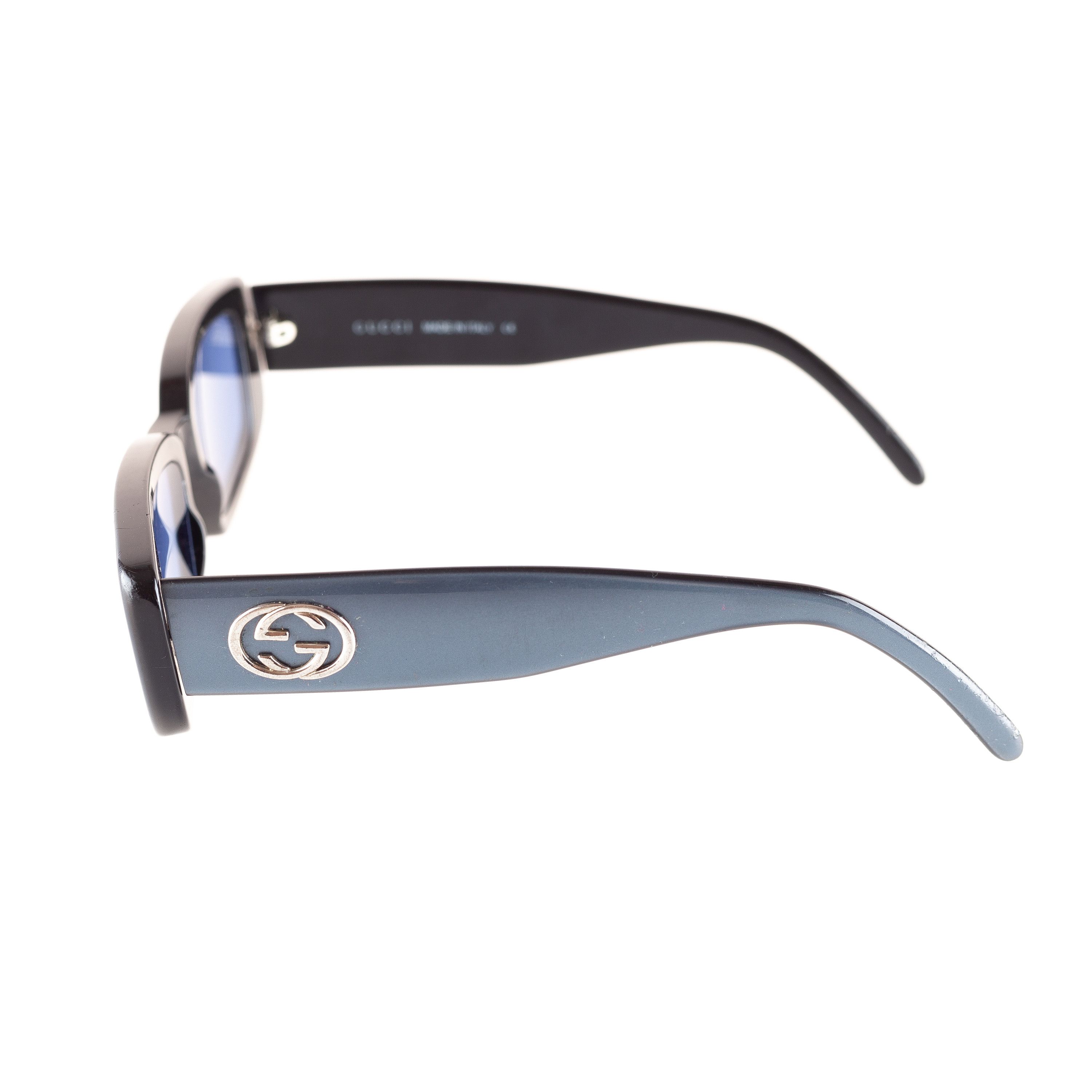 Gucci Gucci GG 2409/S Blue Ash Sunglasses Size ONE SIZE - 2 Thumbnail