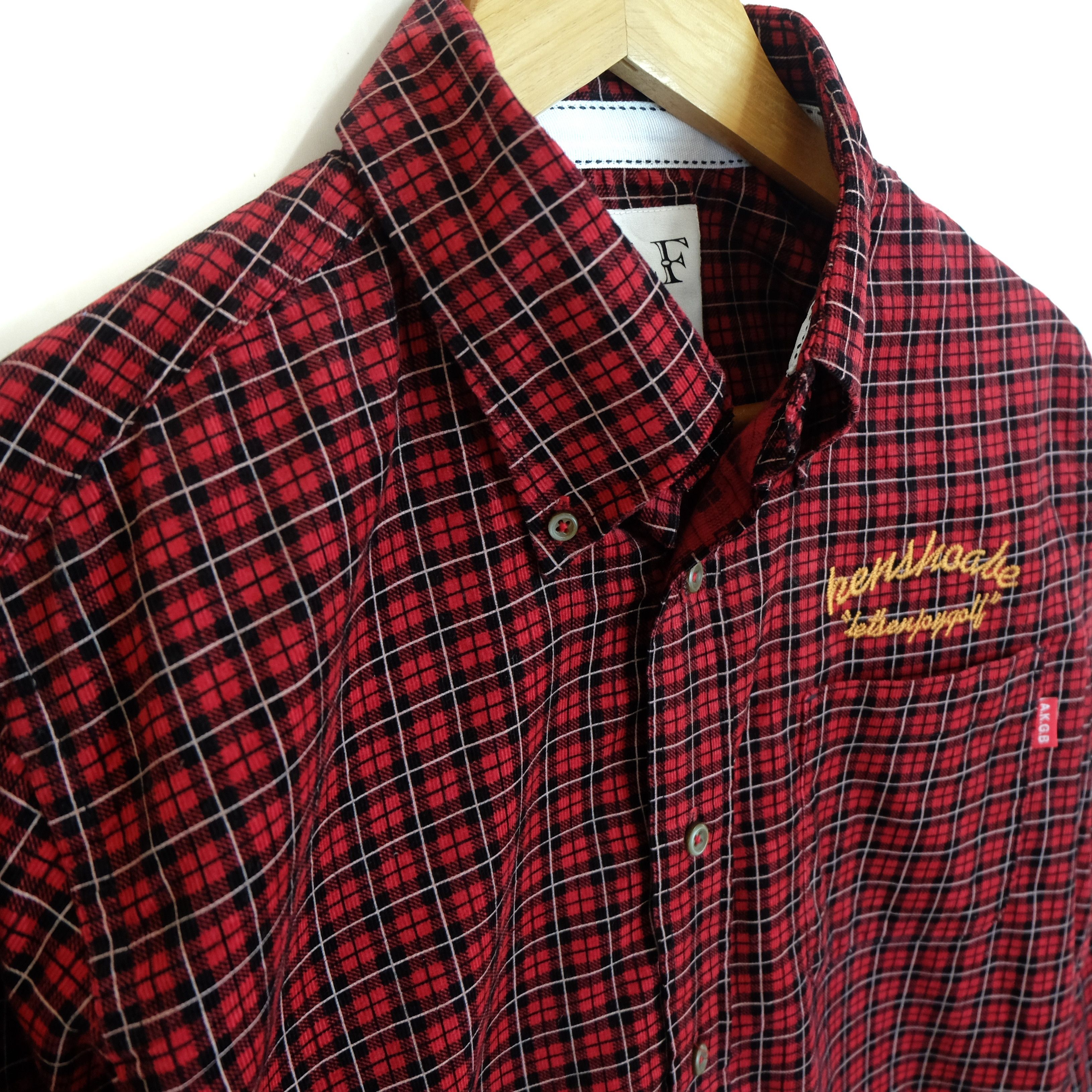 Japanese Brand KENSHO ABE AKGB Button Up Shirt Golf Style Size US M / EU 48-50 / 2 - 6 Thumbnail