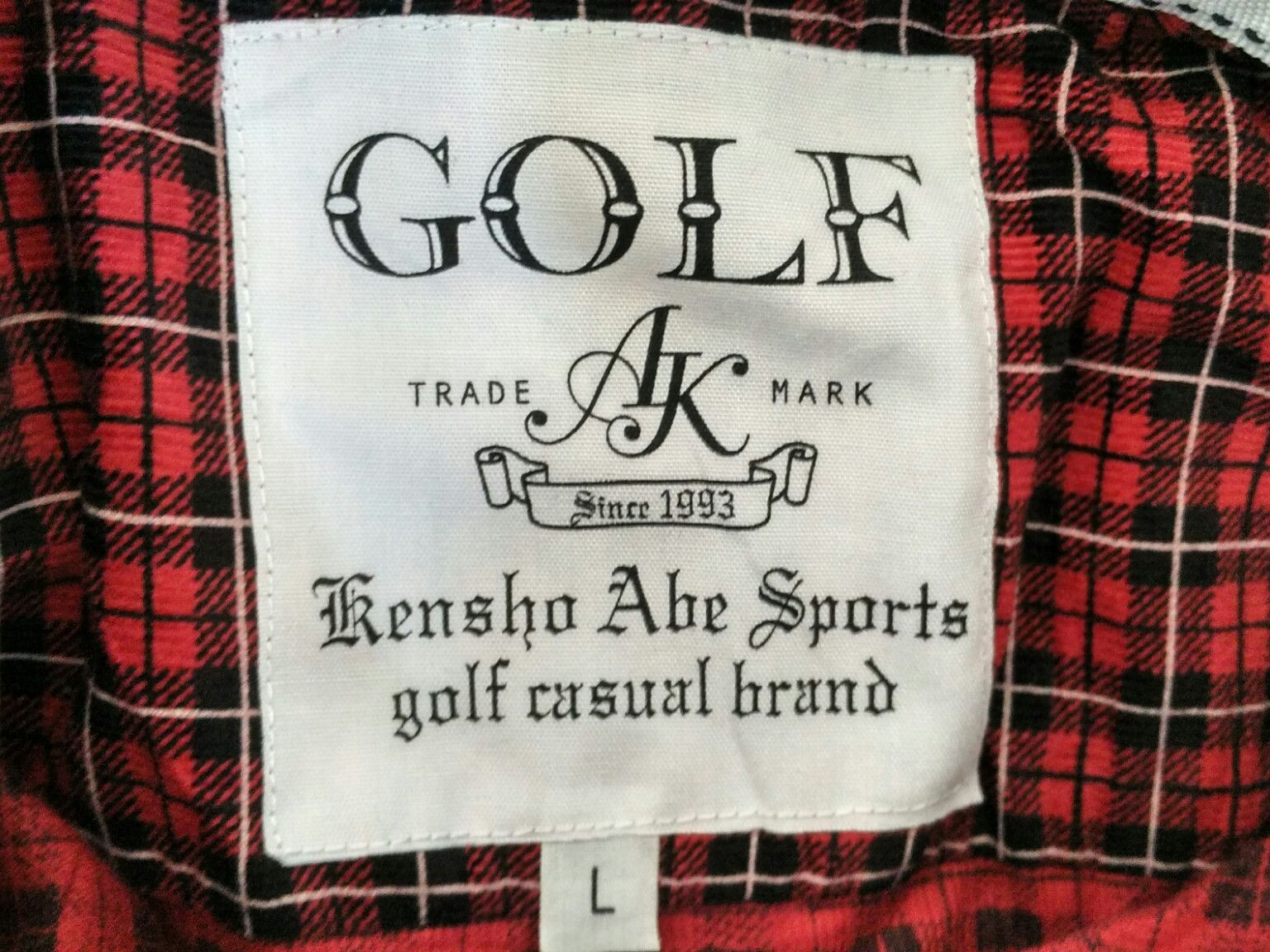 Japanese Brand KENSHO ABE AKGB Button Up Shirt Golf Style Size US M / EU 48-50 / 2 - 9 Thumbnail