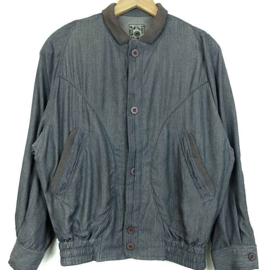 Japanese Brand × Vintage MOARE Japan Vintage Bomber Jacket Style Nice Design Size US M / EU 48-50 / 2 - 2 Thumbnail