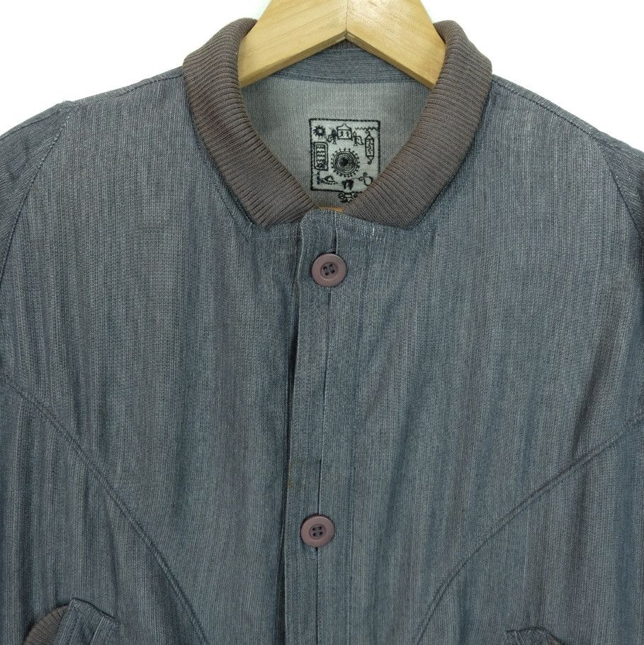 Japanese Brand × Vintage MOARE Japan Vintage Bomber Jacket Style Nice Design Size US M / EU 48-50 / 2 - 3 Thumbnail