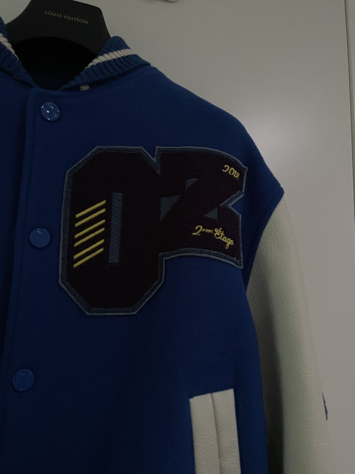 Louis Vuitton × Virgil Abloh LV SS19 Wizard Of Oz Varsity Jacket Plain Rainbow Size US M / EU 48-50 / 2 - 7 Thumbnail