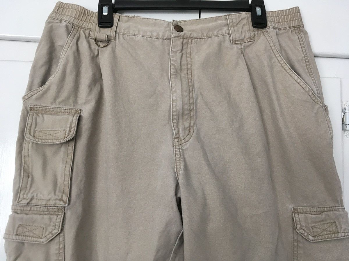 Vintage ROYAL ROBBINS CARGO PANTS BEIGE KHAKI VINTAGE UTILITY WORK Size US 36 / EU 52 - 3 Thumbnail