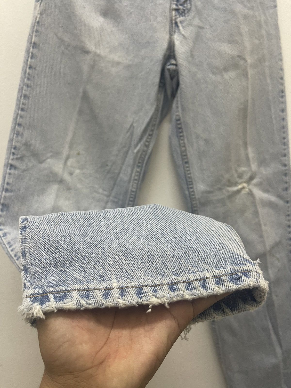 Levi's Rare Vintage LEVIS Relaxed Straight Leg Thrashed Grunge Size US 32 / EU 48 - 2 Thumbnail