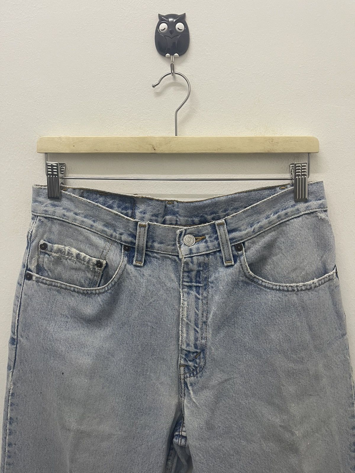 Levi's Rare Vintage LEVIS Relaxed Straight Leg Thrashed Grunge Size US 32 / EU 48 - 5 Thumbnail