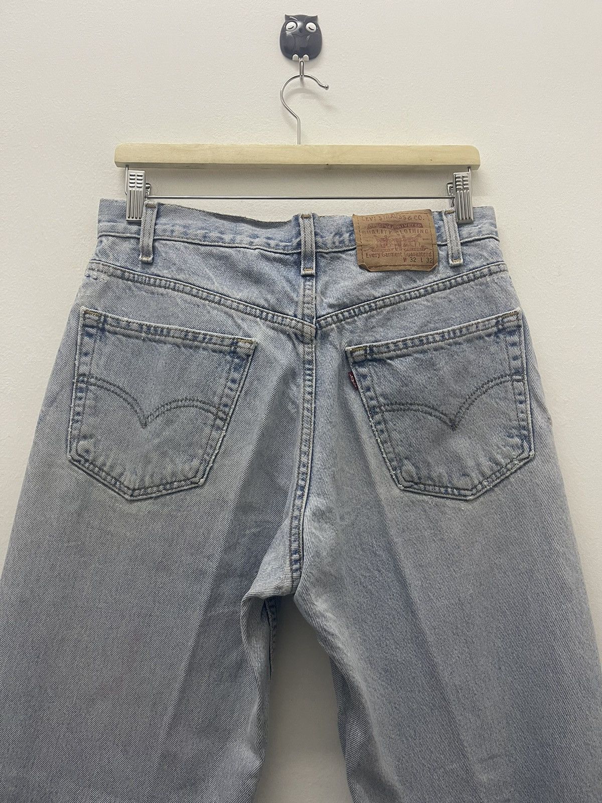 Levi's Rare Vintage LEVIS Relaxed Straight Leg Thrashed Grunge Size US 32 / EU 48 - 10 Thumbnail