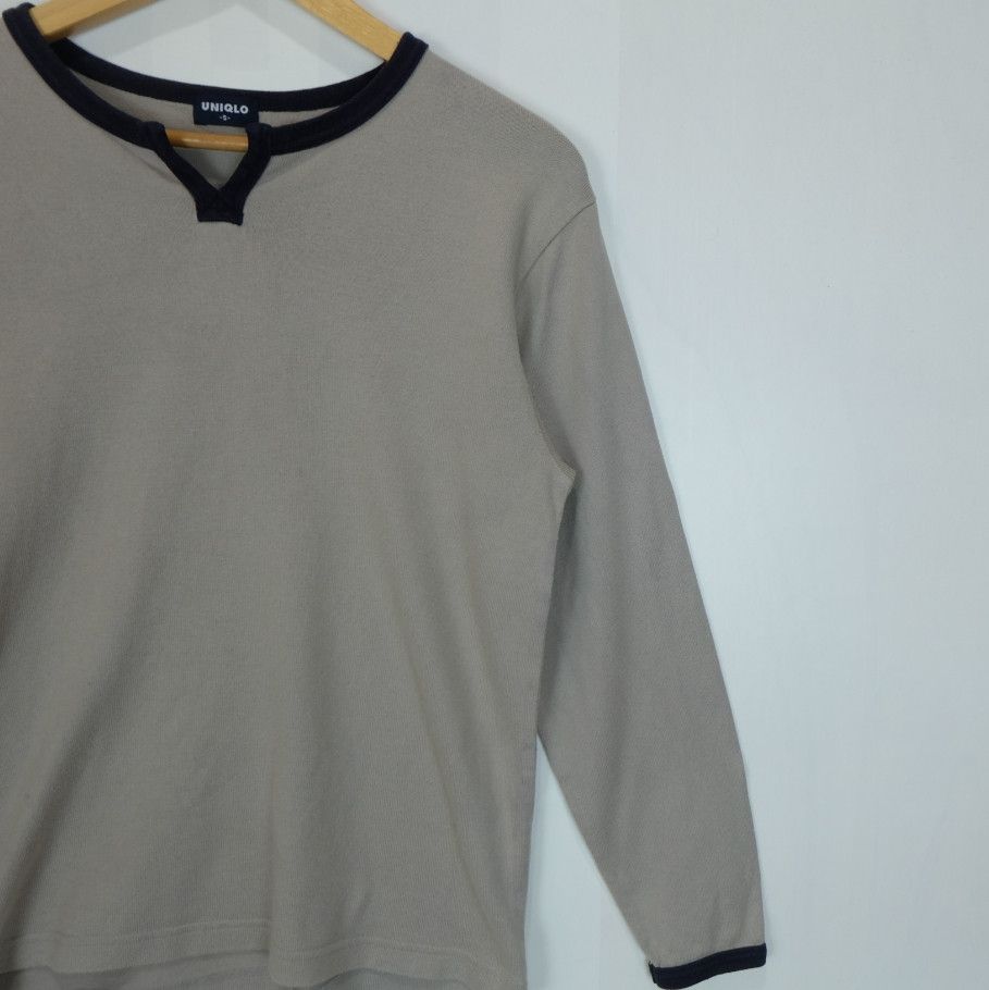 Japanese Brand × Uniqlo × Vintage Vintage 90's UNIQLO Green Plain Sweater Sweatshirts Jumper Size US S / EU 44-46 / 1 - 4 Thumbnail
