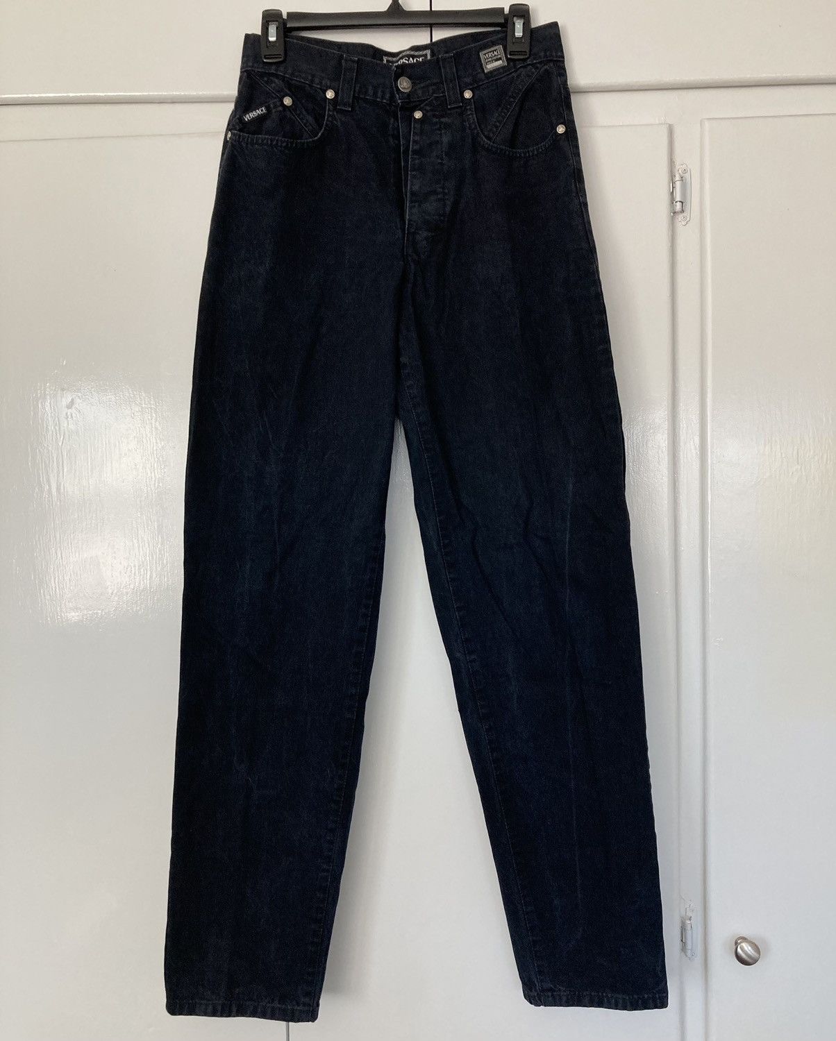 Vintage Versace alpaca trousers W27