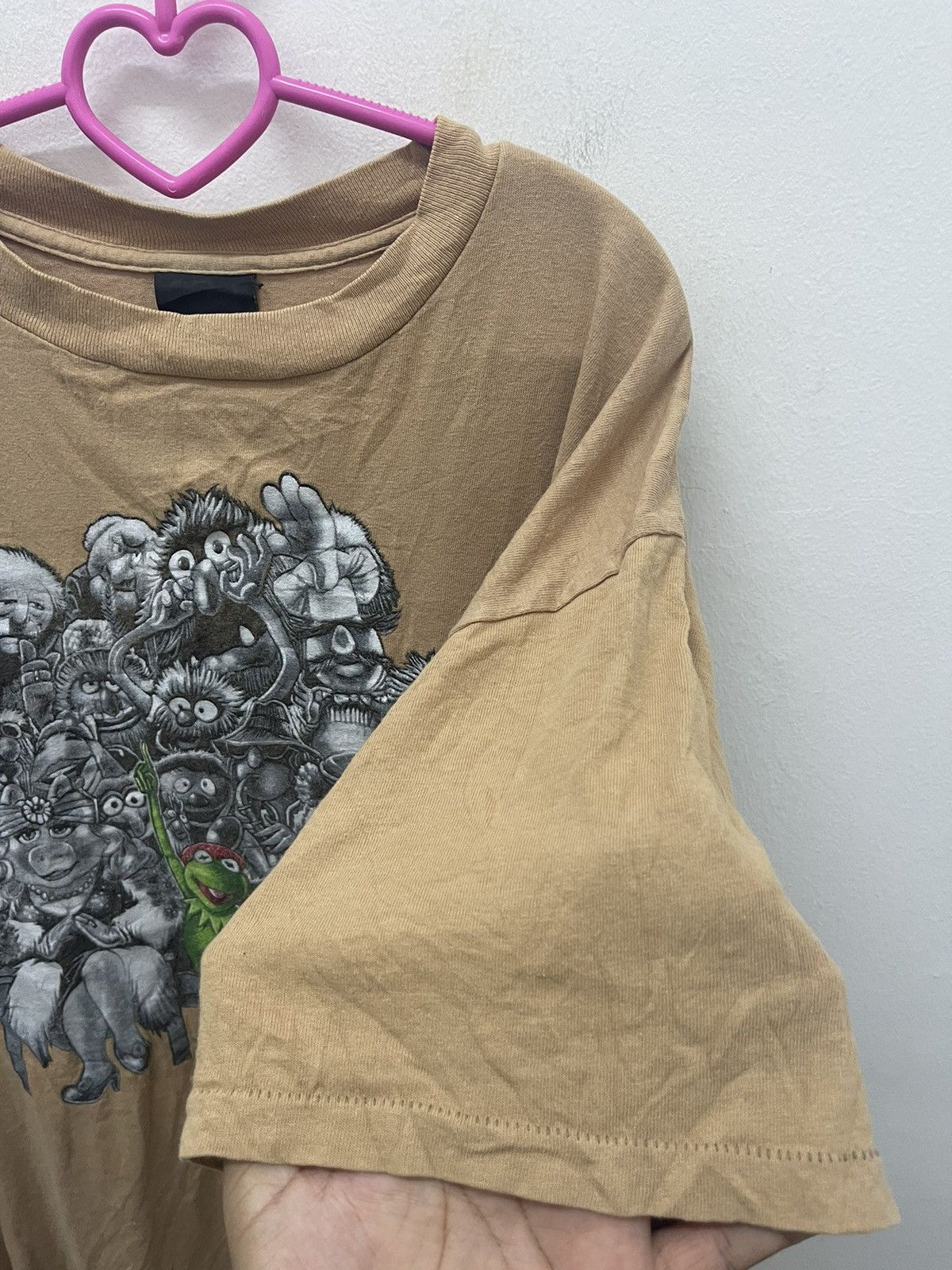 Vintage Rare Vintage JIM HENSON PRODUCTIONS Kermit Changes NYC Size US XL / EU 56 / 4 - 3 Thumbnail