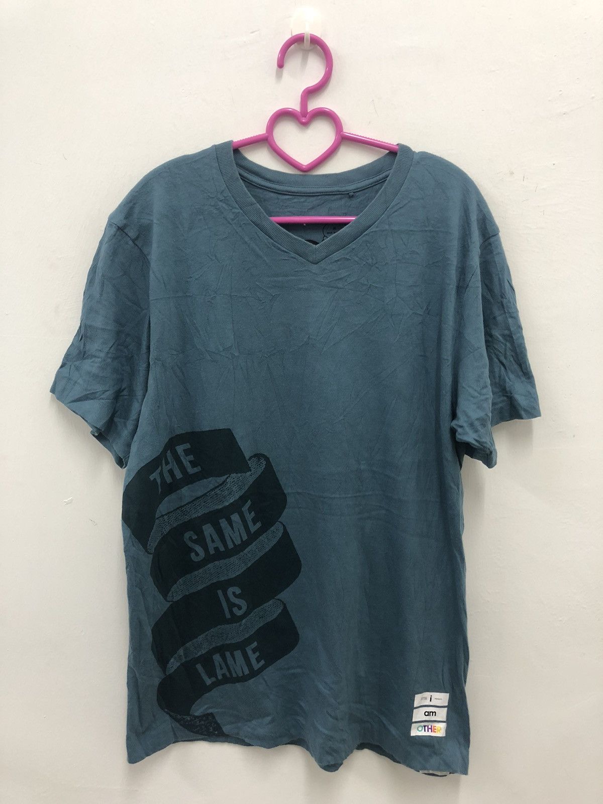 Rare Pharrell Williams x Uniqlo The Same Is Lame Shirt