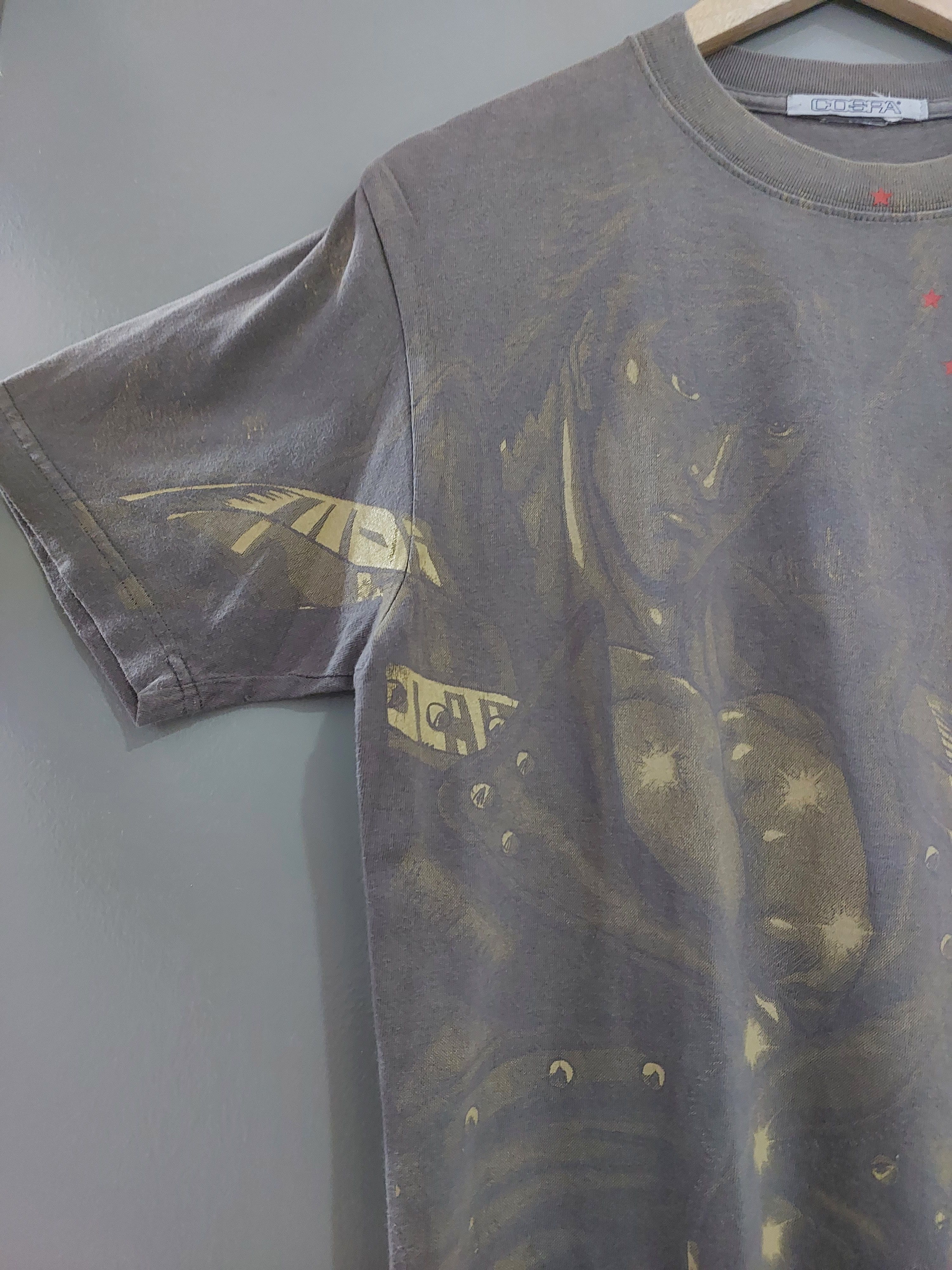 Anime × Japanese Brand × Vintage VINTAGE FIST OF THE NORTH STAR ANIME MOVIE 90S COSPA TEE Size US M / EU 48-50 / 2 - 10 Thumbnail
