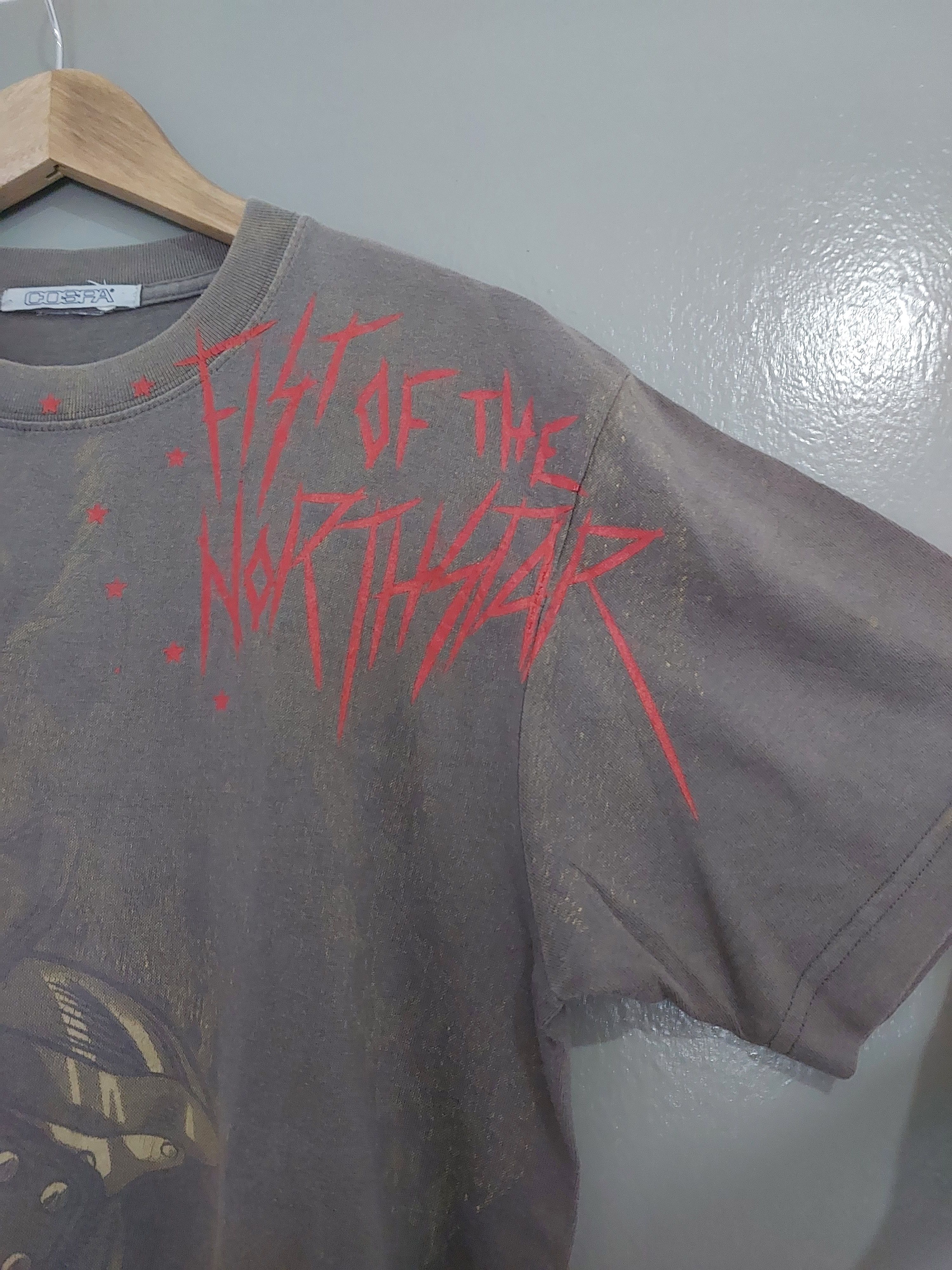 Anime × Japanese Brand × Vintage VINTAGE FIST OF THE NORTH STAR ANIME MOVIE 90S COSPA TEE Size US M / EU 48-50 / 2 - 7 Thumbnail