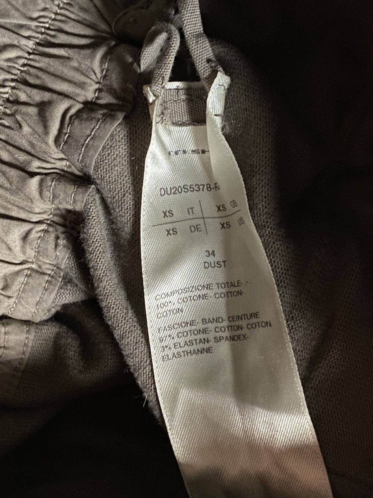 Rick Owens Drkshdw dust baggy sweats | Grailed