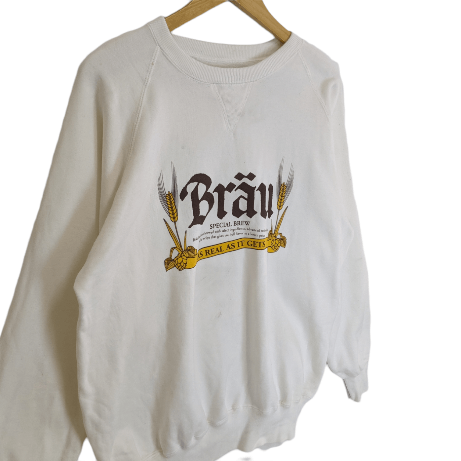 Japanese Brand Japan BRAU Special Brew Beer Jumper Sweatshirt Size US L / EU 52-54 / 3 - 3 Thumbnail