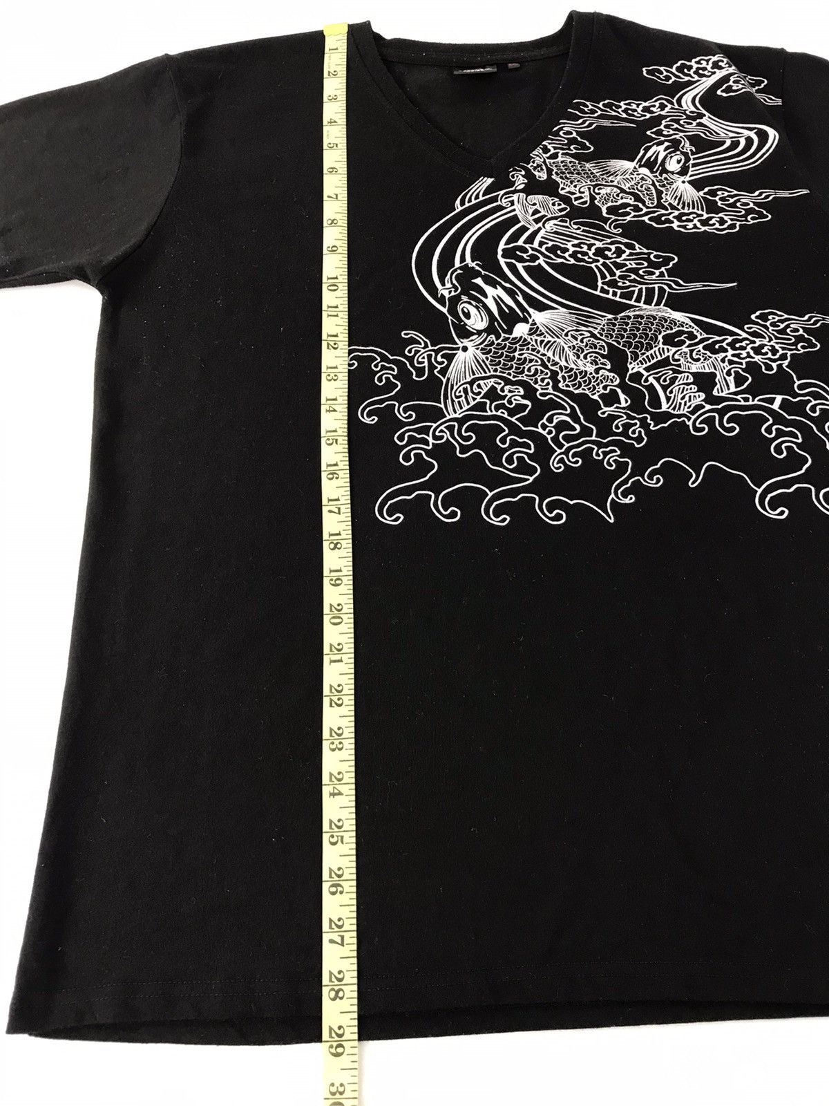 Japanese Brand Bullet Noise Fish Koi Design Tee Size US L / EU 52-54 / 3 - 9 Thumbnail