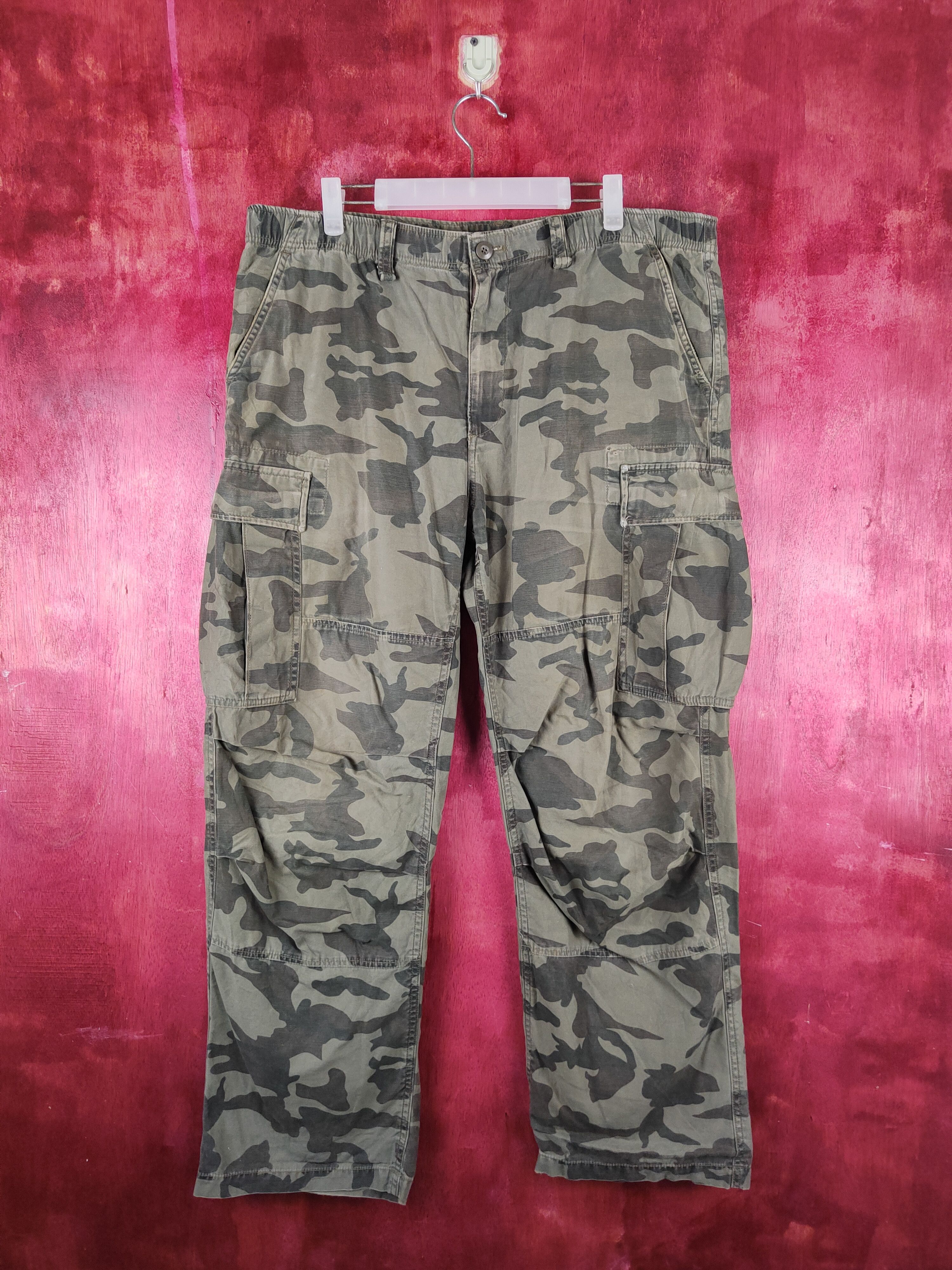 Airwalk × Japanese Brand Airwalk Military Multi Pocket Tactical Cargo Pants #S737 Size US 38 / EU 54 - 1 Thumbnail