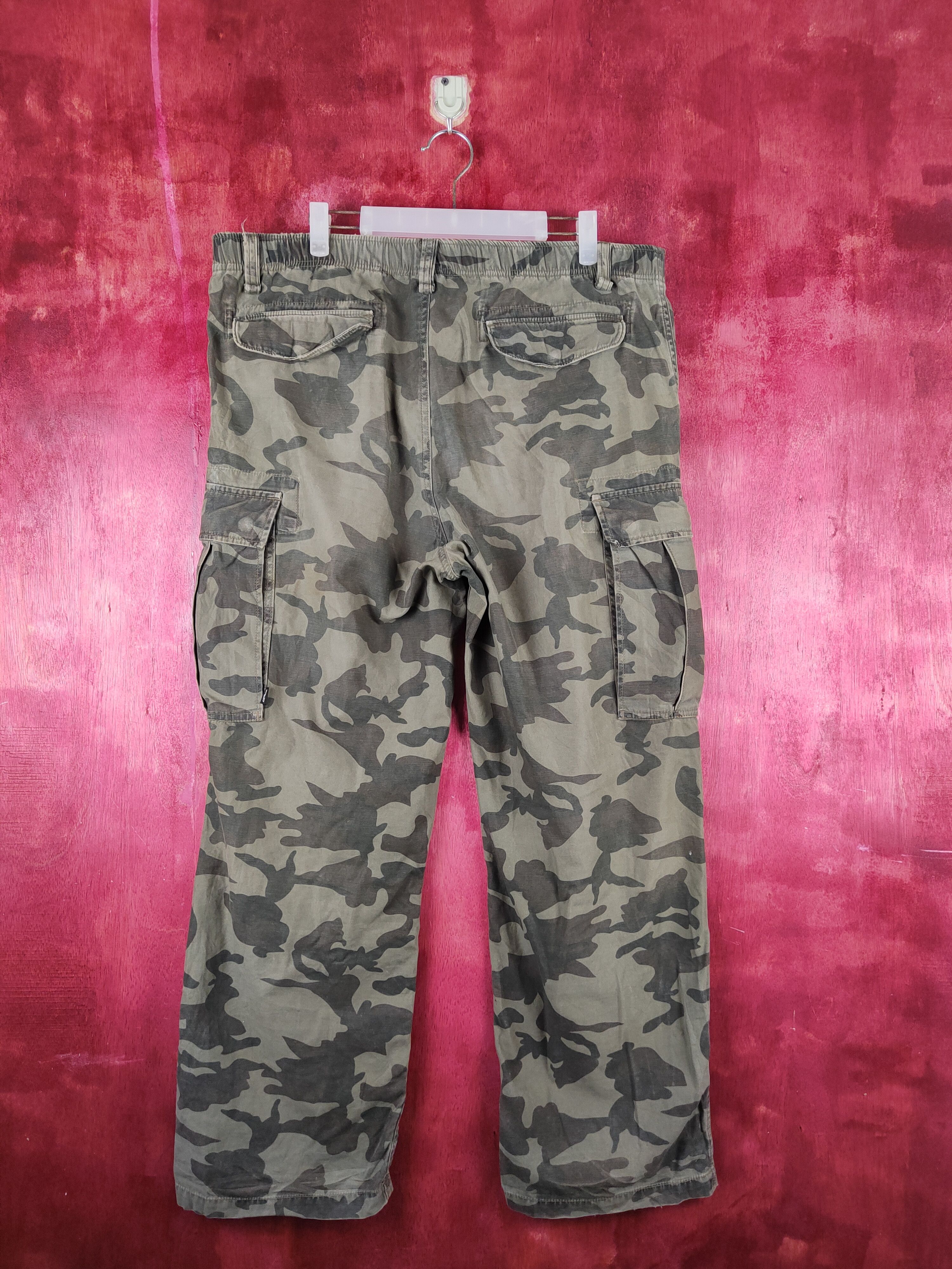 Airwalk × Japanese Brand Airwalk Military Multi Pocket Tactical Cargo Pants #S737 Size US 38 / EU 54 - 7 Thumbnail