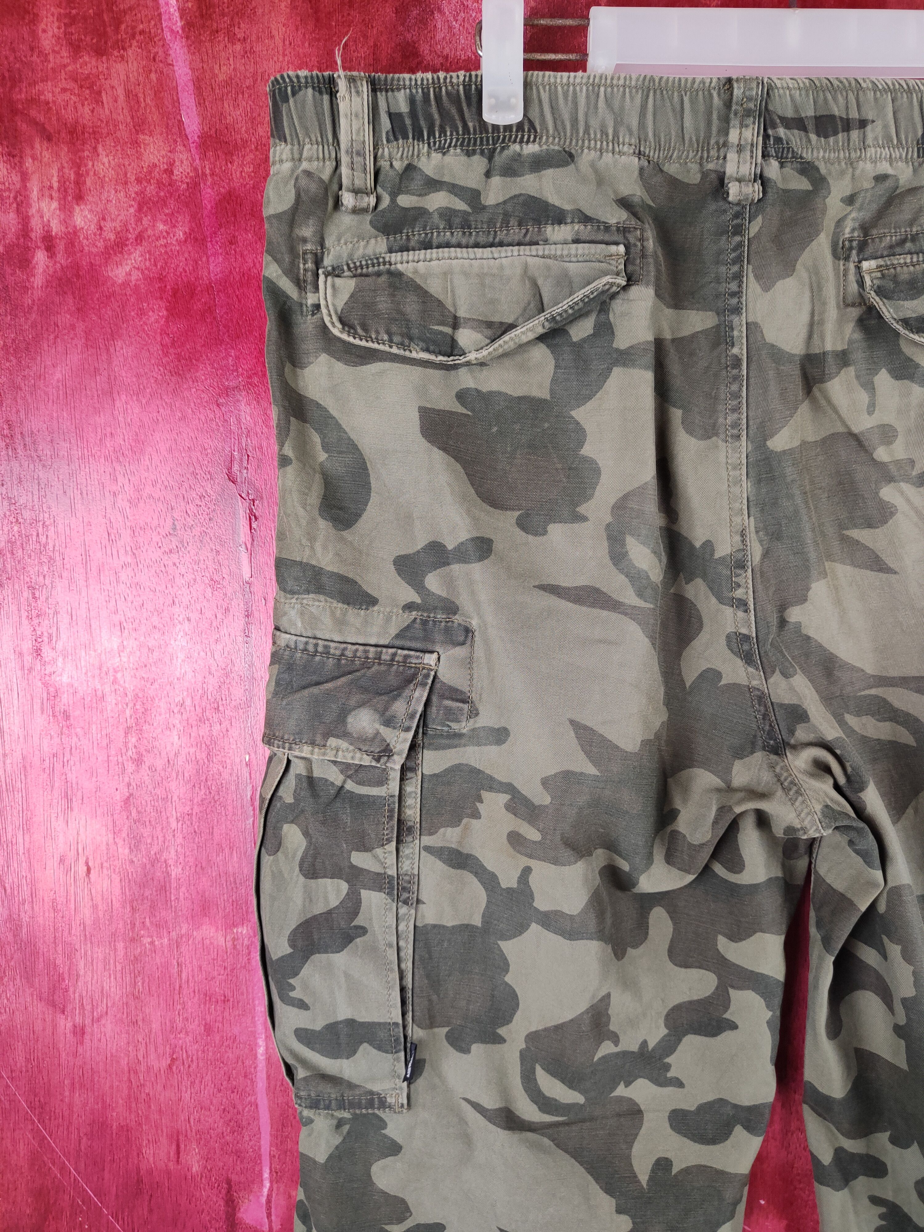 Airwalk × Japanese Brand Airwalk Military Multi Pocket Tactical Cargo Pants #S737 Size US 38 / EU 54 - 8 Thumbnail