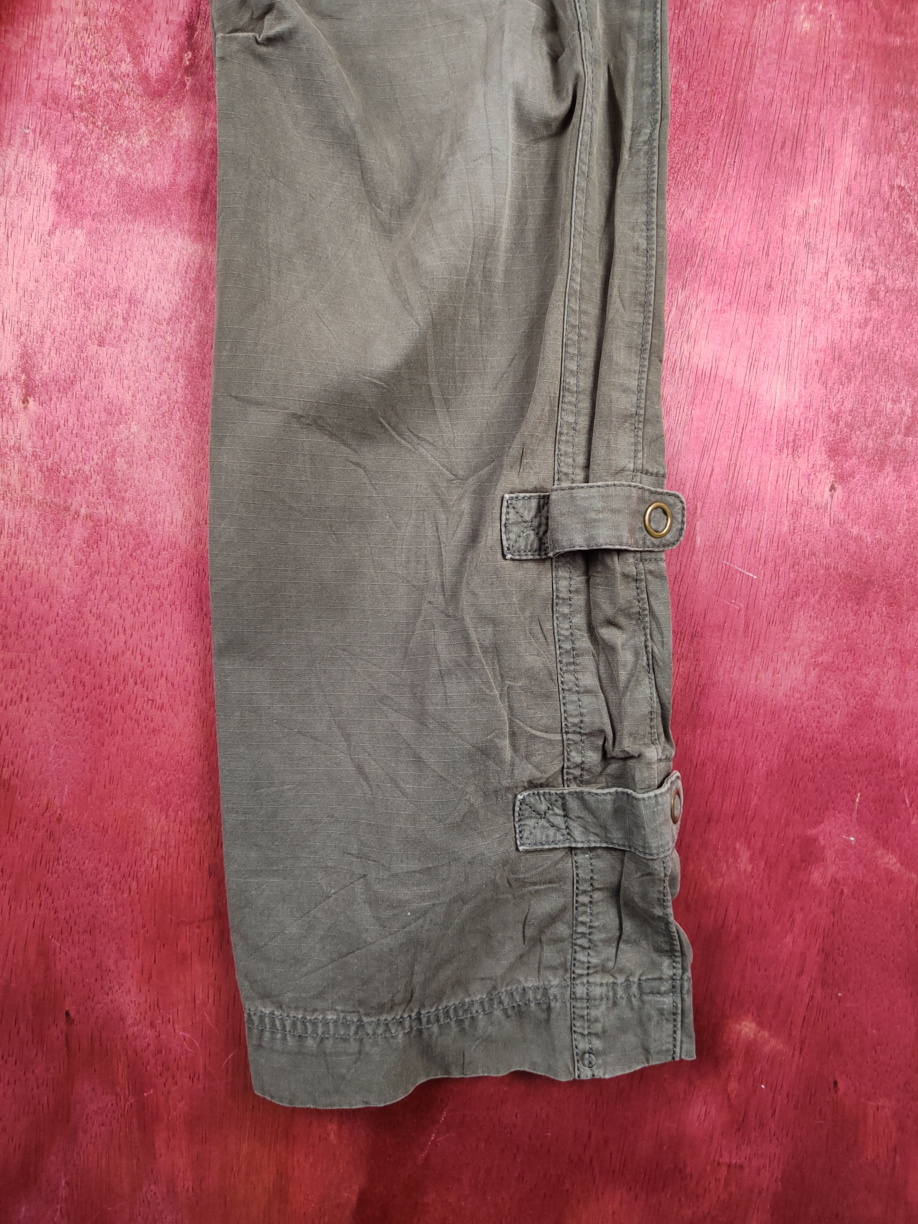 Japanese Brand Eddie Bauer Gray Multi Pocket Tactical Cargo Pants #S723 Size US 34 / EU 50 - 5 Thumbnail